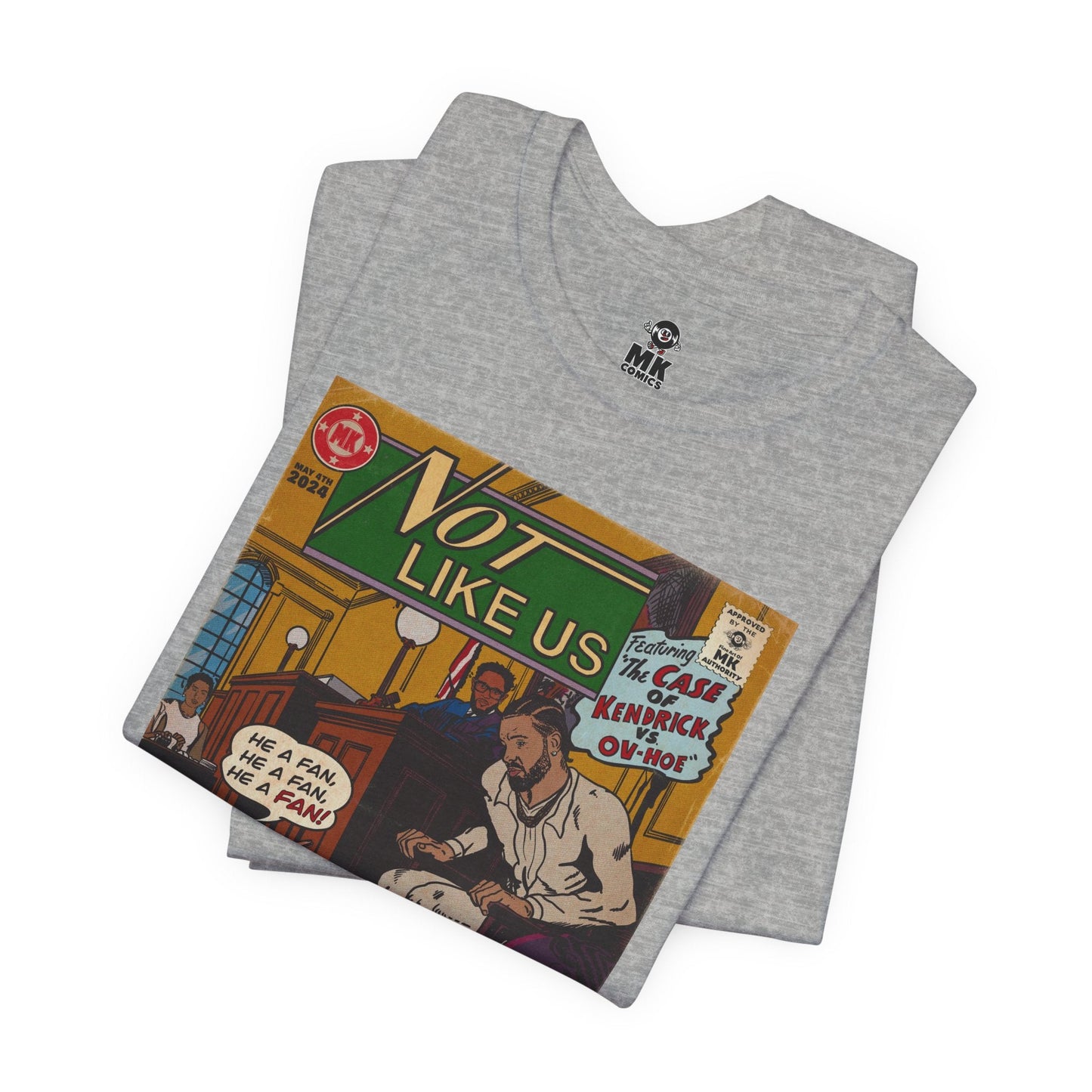 Not Like Us - Unisex Jersey Short Sleeve Tee