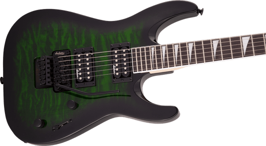 Jackson JS Series Dinky® Arch Top JS32Q DKA Transparent Green Burst -NEW