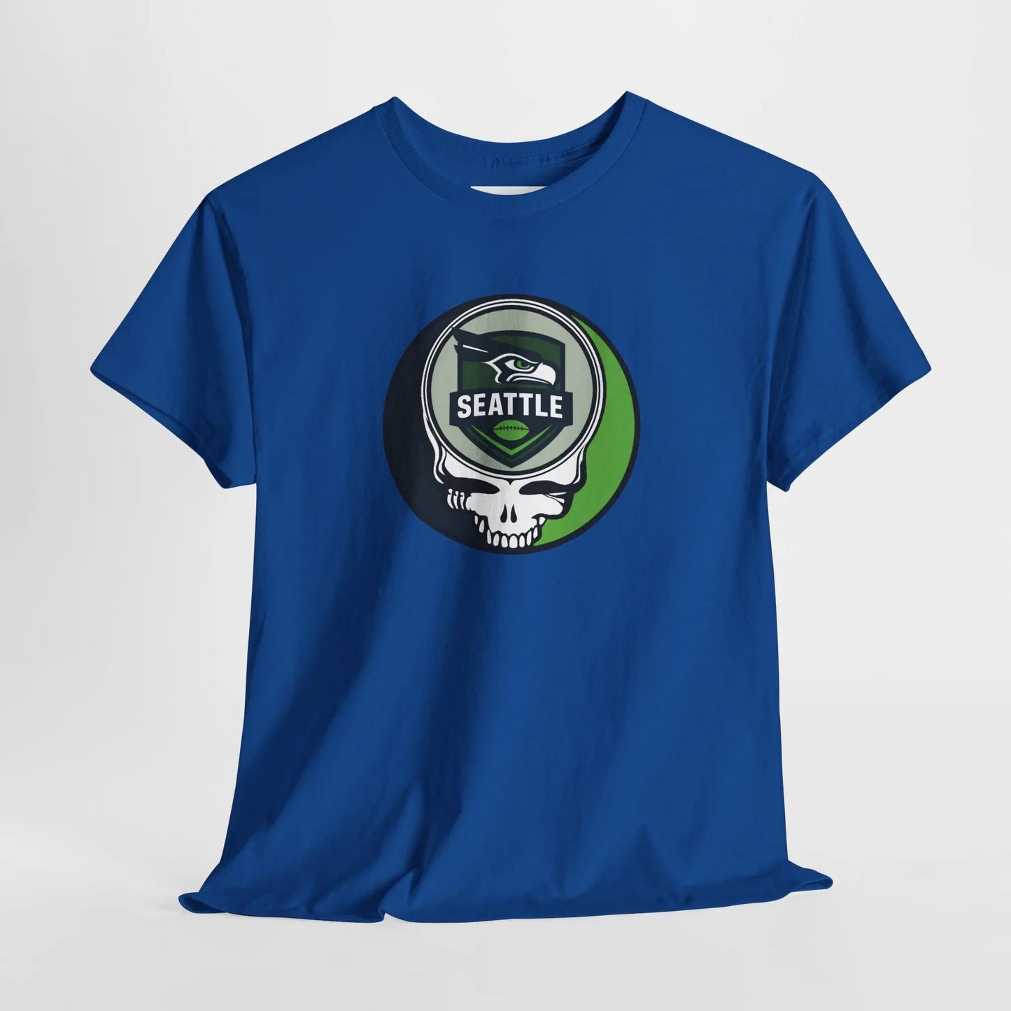 Seattle Seahawks Grateful Dead Steal Your Face T-Shirt NFL The Gridiron Collection