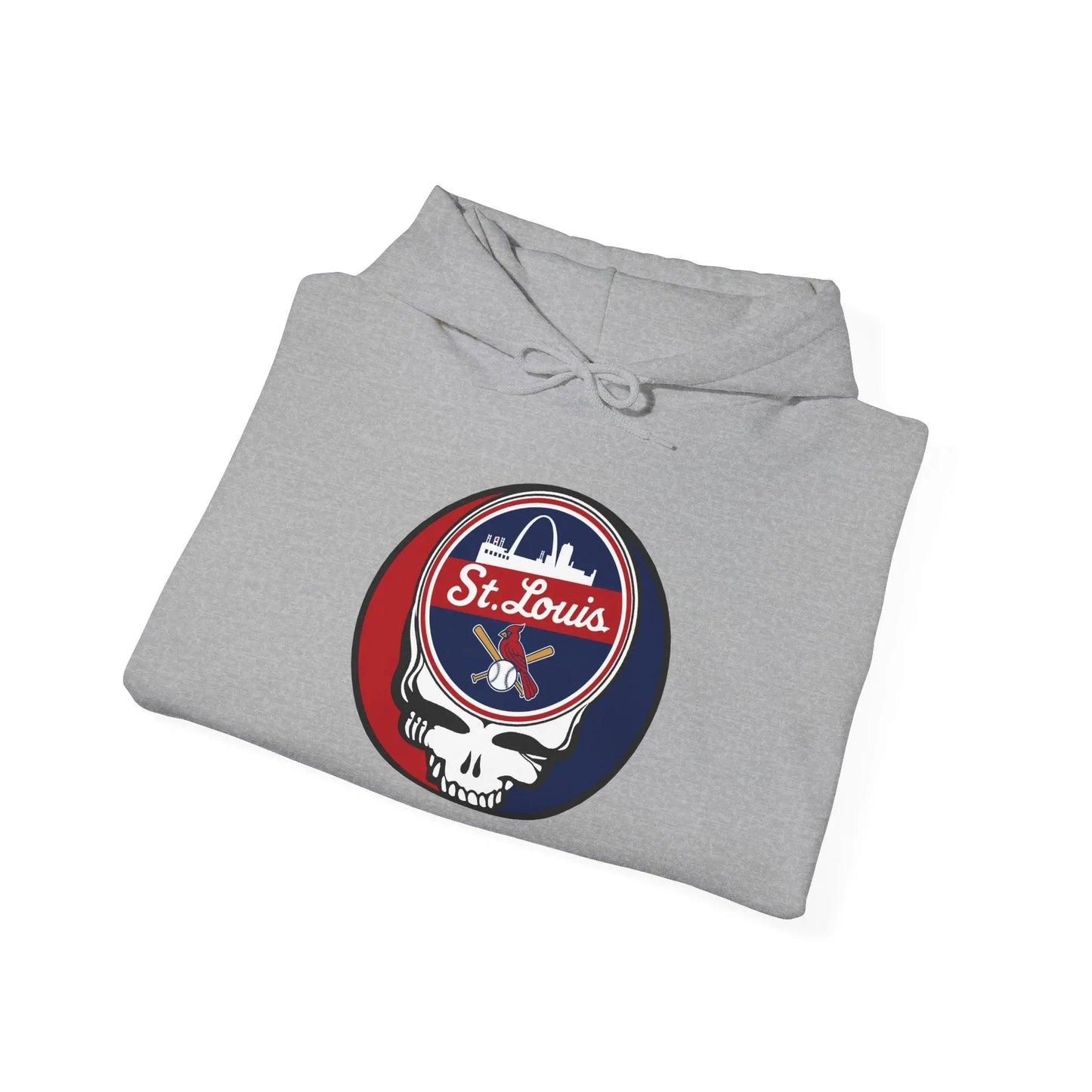 St. Louis Baseball Edition Grateful Dead Unisex Heavy Blend Hoodie MLB