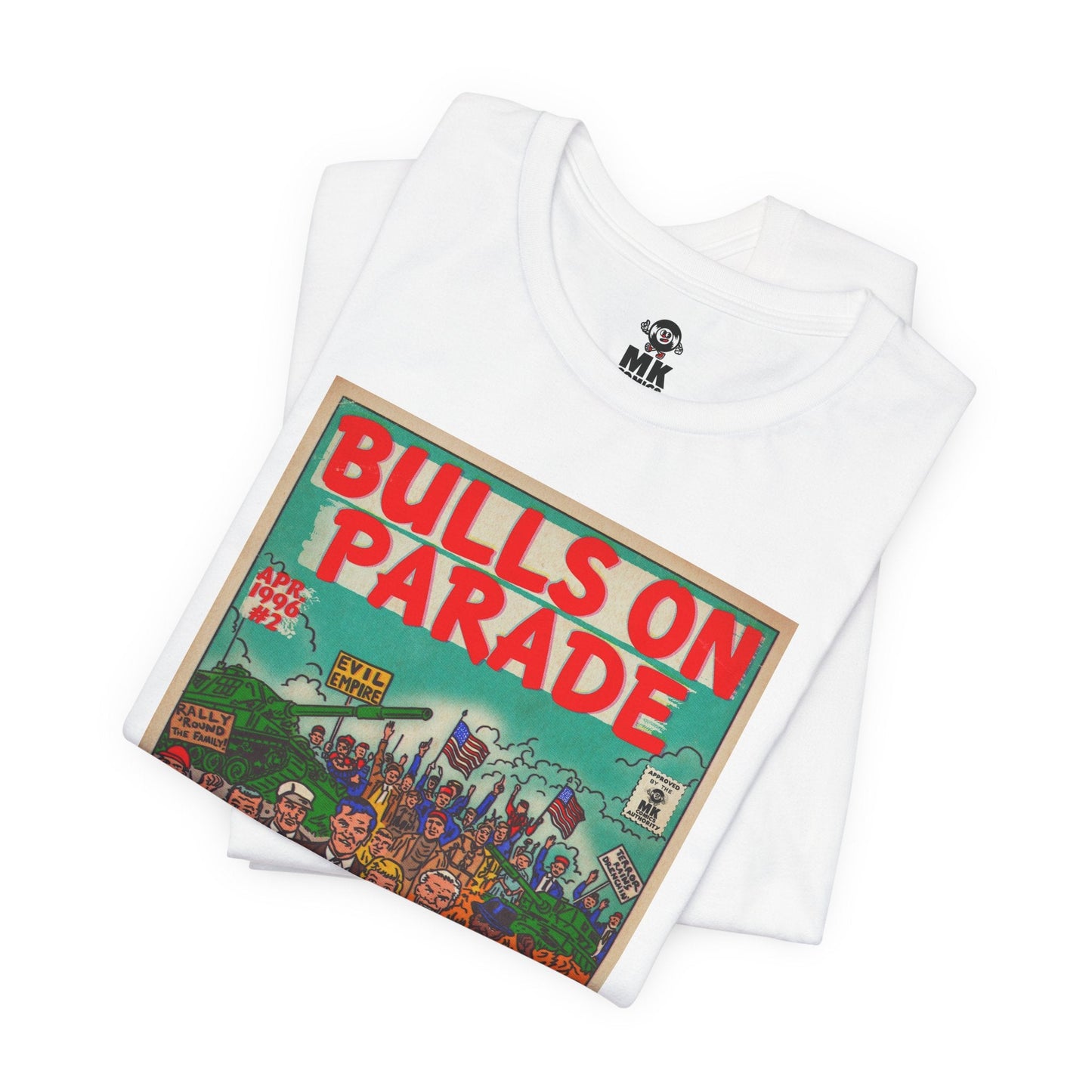 Jersey Short Sleeve Tee Lightweight Airlume Cotton Bulls Parade Bella+Canvas
