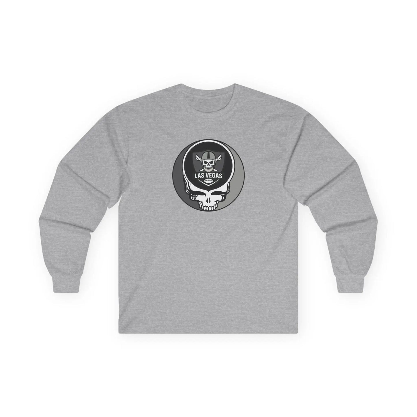 Grateful Dead Ultra-Cotton Long Sleeve Tee Las Vegas Edition The Gridiron Collection