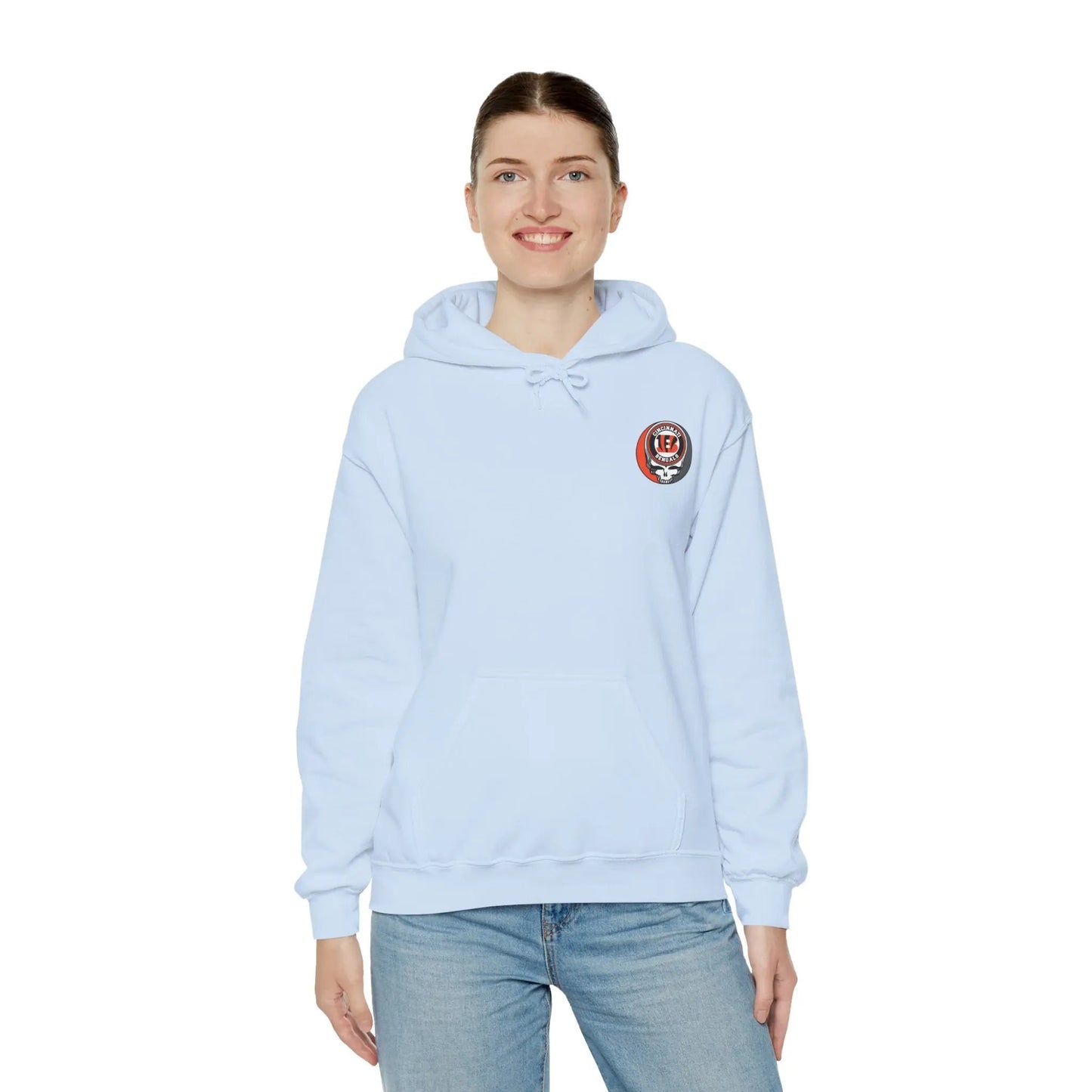 Cincinnati Bengals Dancing Bear Unisex Hoodie Two-Sided The Gridiron Collection