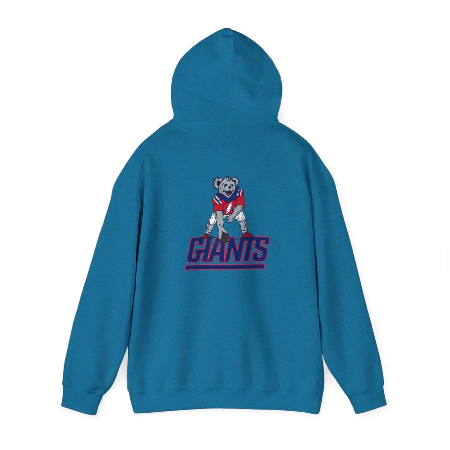 New York Giants Dancing Bear Unisex Hoodie Two-Sided The Gridiron Collection