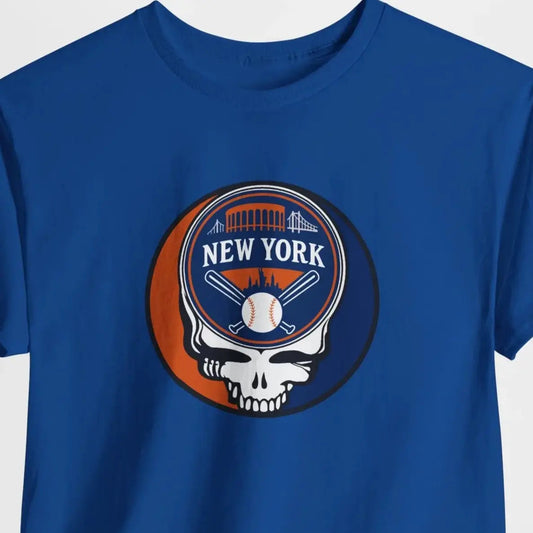 New York Mets Colors Stealie Classic T-Shirt The Ballpark Collection MLB