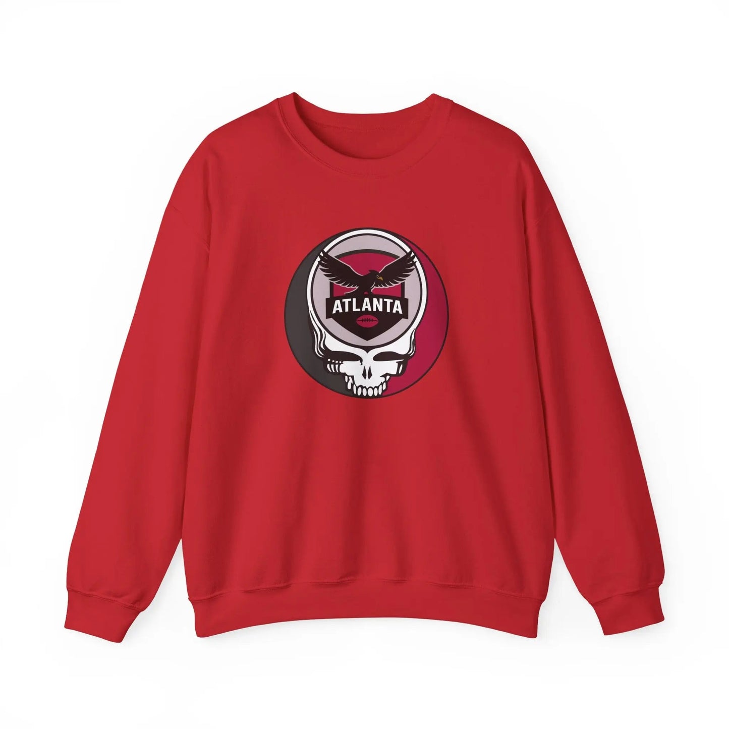 Gridiron Collection Atlanta Falcons Grateful Dead Stealie Crewneck Sweatshirt