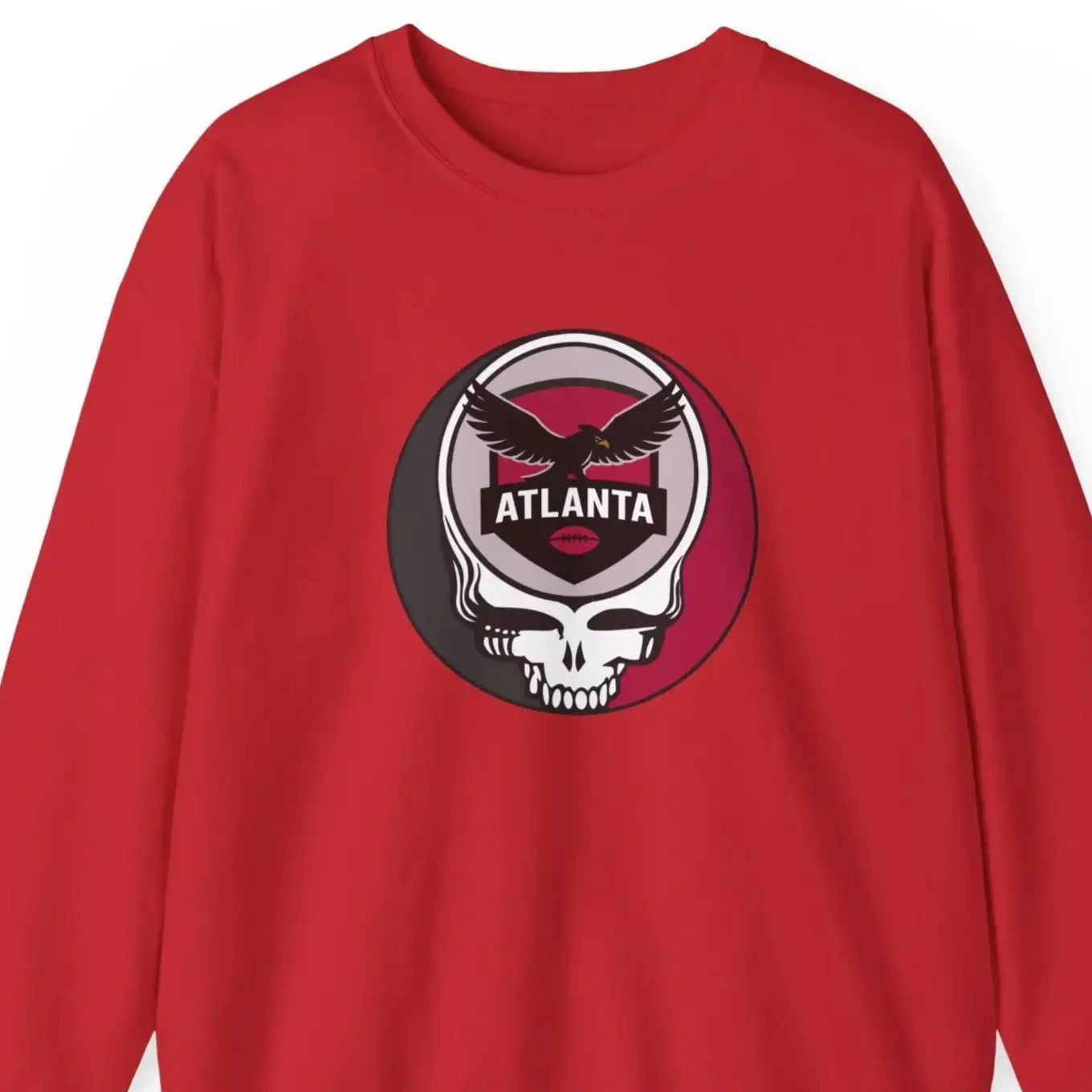 Gridiron Collection Atlanta Falcons Grateful Dead Stealie Crewneck Sweatshirt