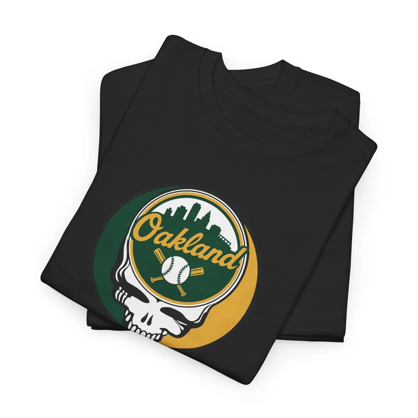 Oakland A's Grateful Dead Steal Your Face T-Shirt The Ballpark Collection