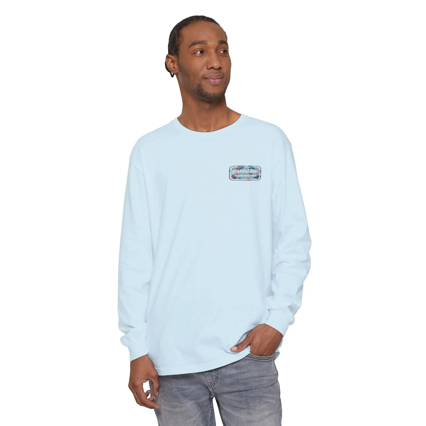 Camo Stealie Garment-Dyed Long Sleeve T-Shirt Vineyard Collection