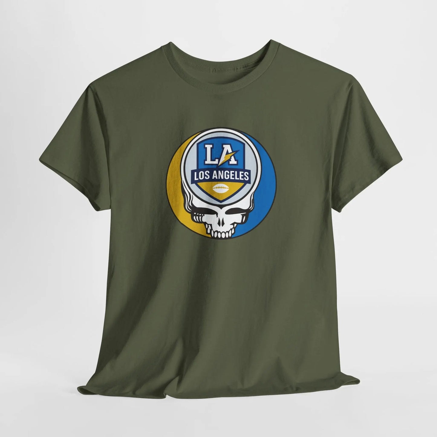Los Angeles Chargers Stealie Unisex T-Shirt The Gridiron Collection