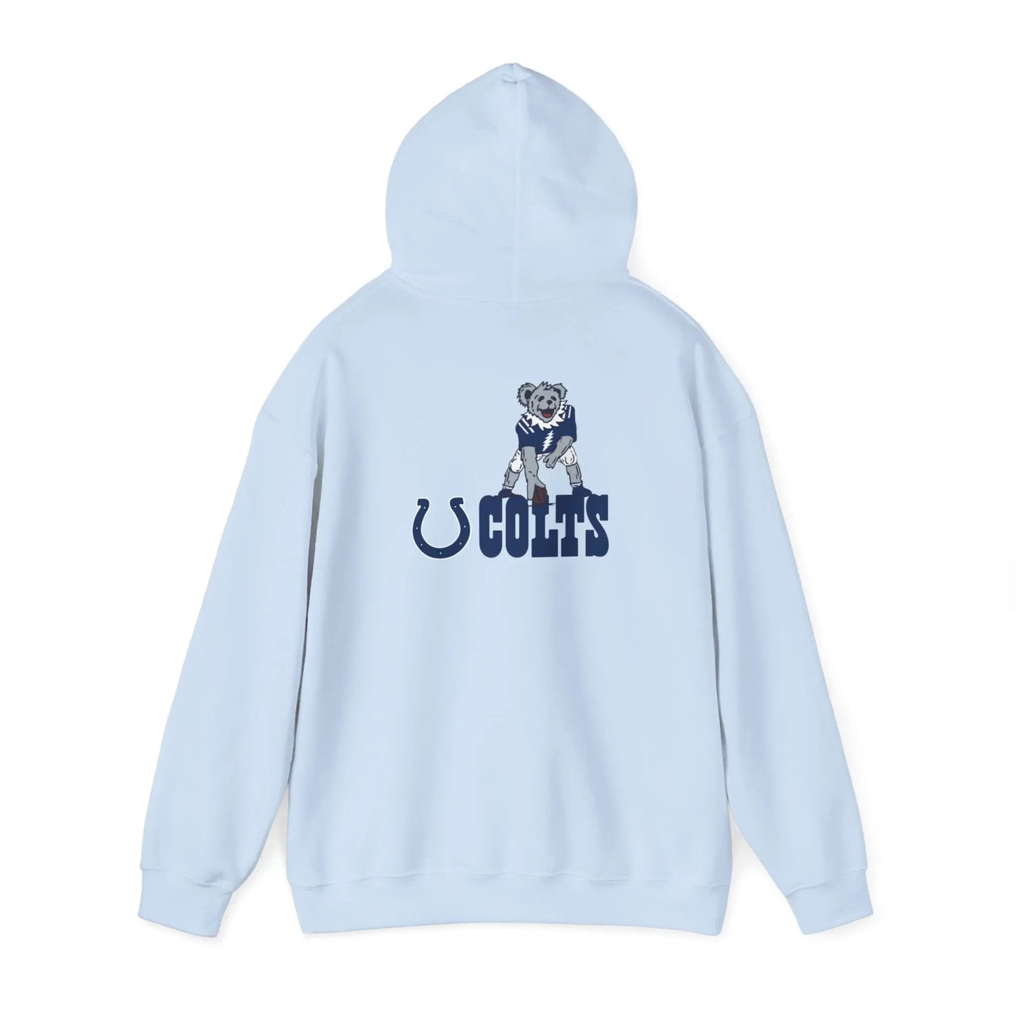 Indianapolis Colts Dancing Bear Unisex Hoodie Two-Sided The Gridiron Collection