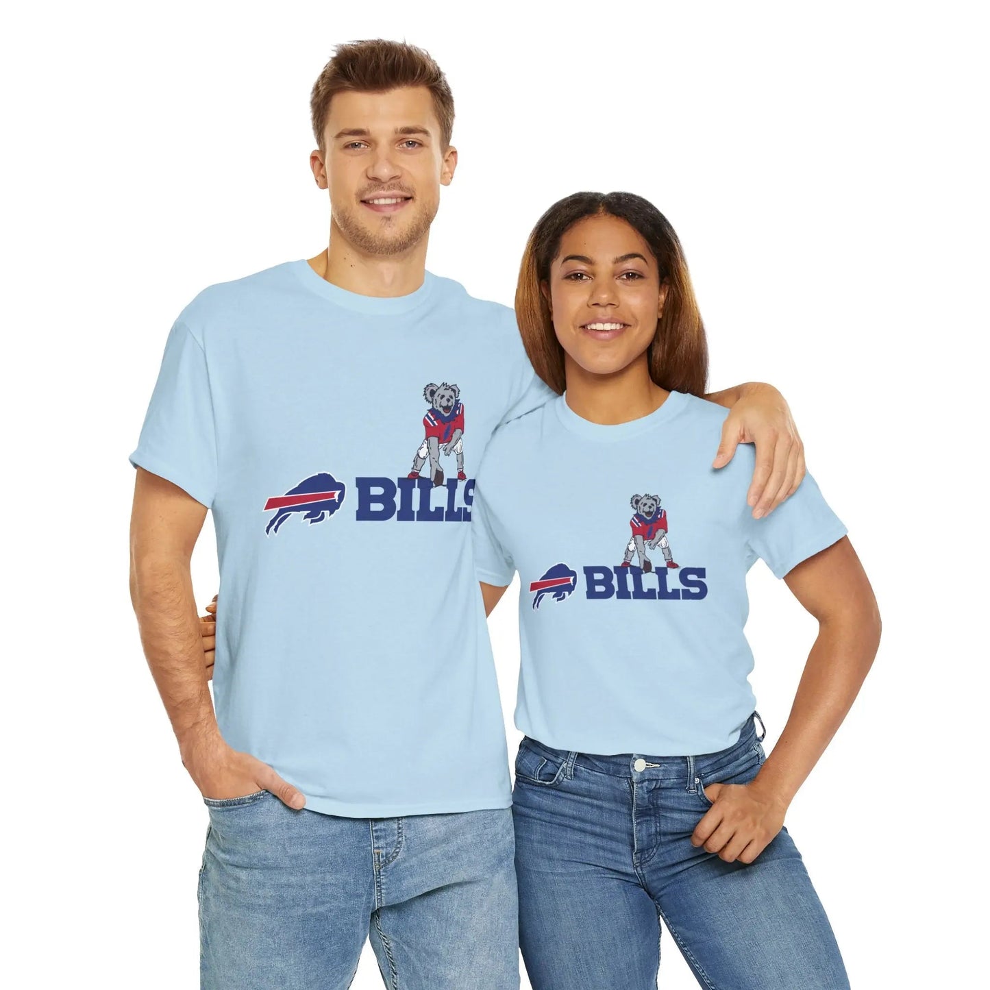 Buffalo Bills Dancing Bear Grateful Dead T-Shirt The Gridiron Collection