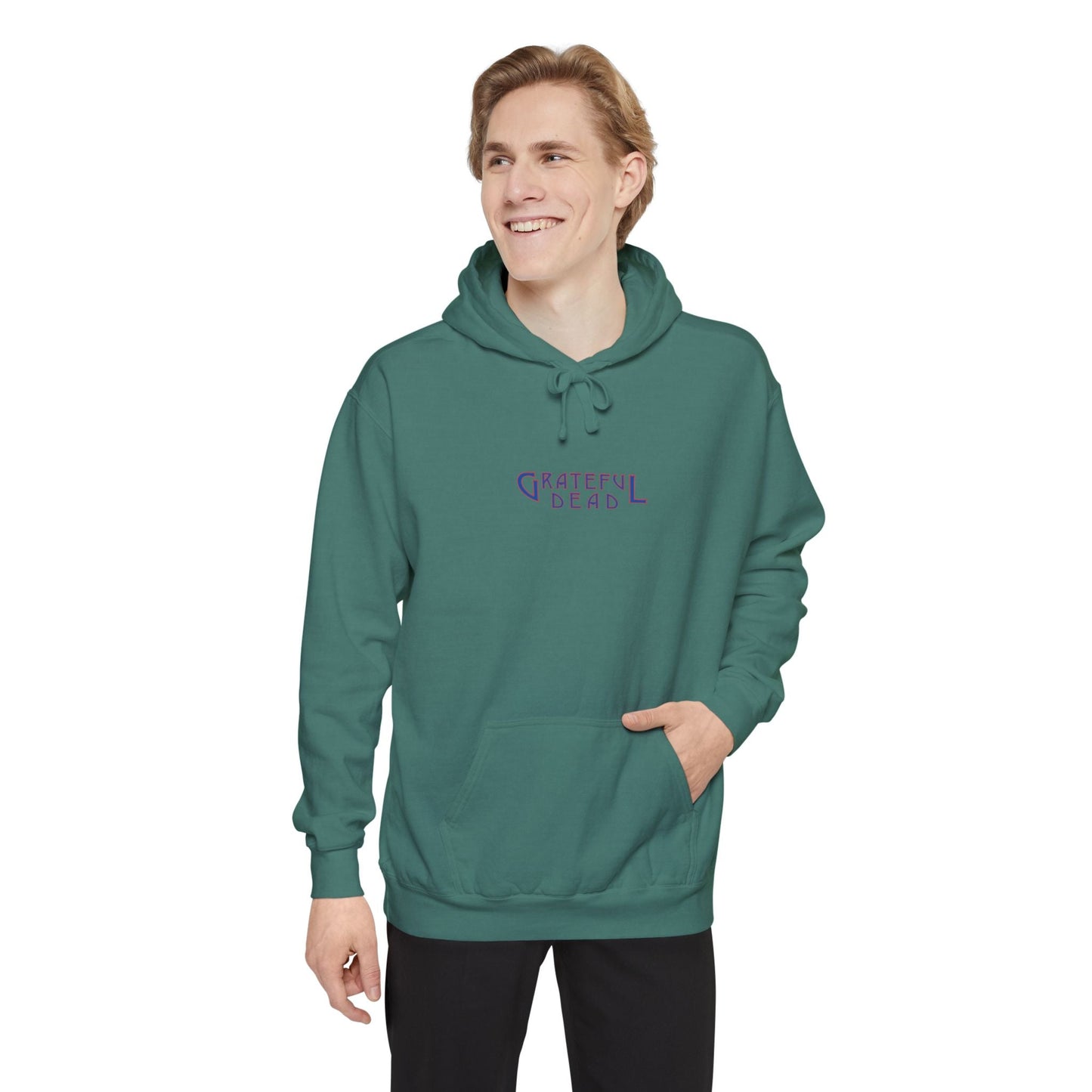 Tie-Dye Two-Sided Unisex Garment-Dyed Hoodie Bear Vineyard Collection