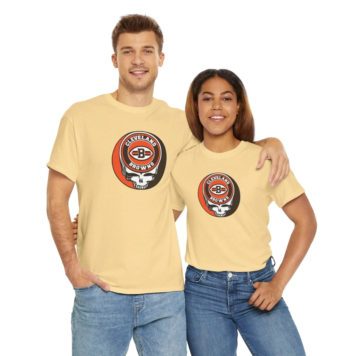 Cleveland Browns Grateful Dead Steal Your Face T-Shirt The Gridiron Collection