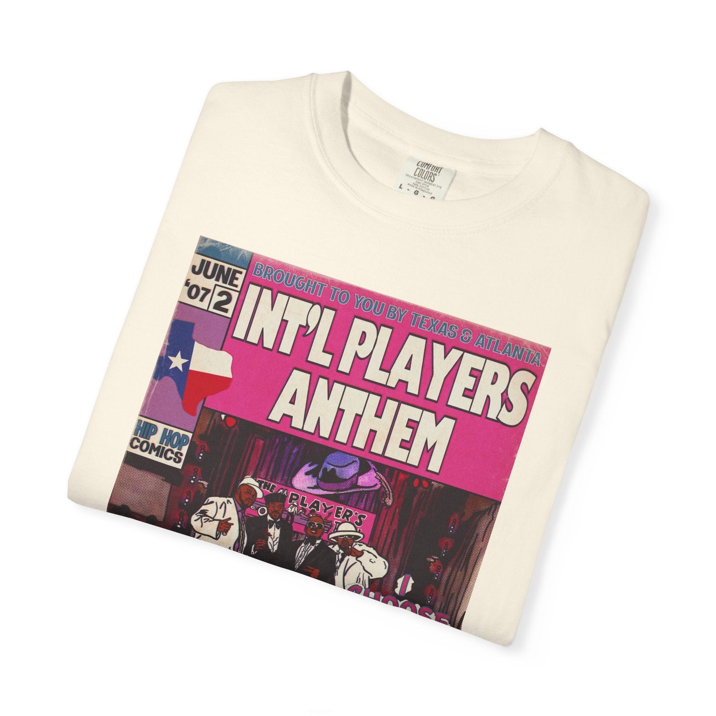 Int’l Players Anthem Unisex Comfort Colors T-shirt