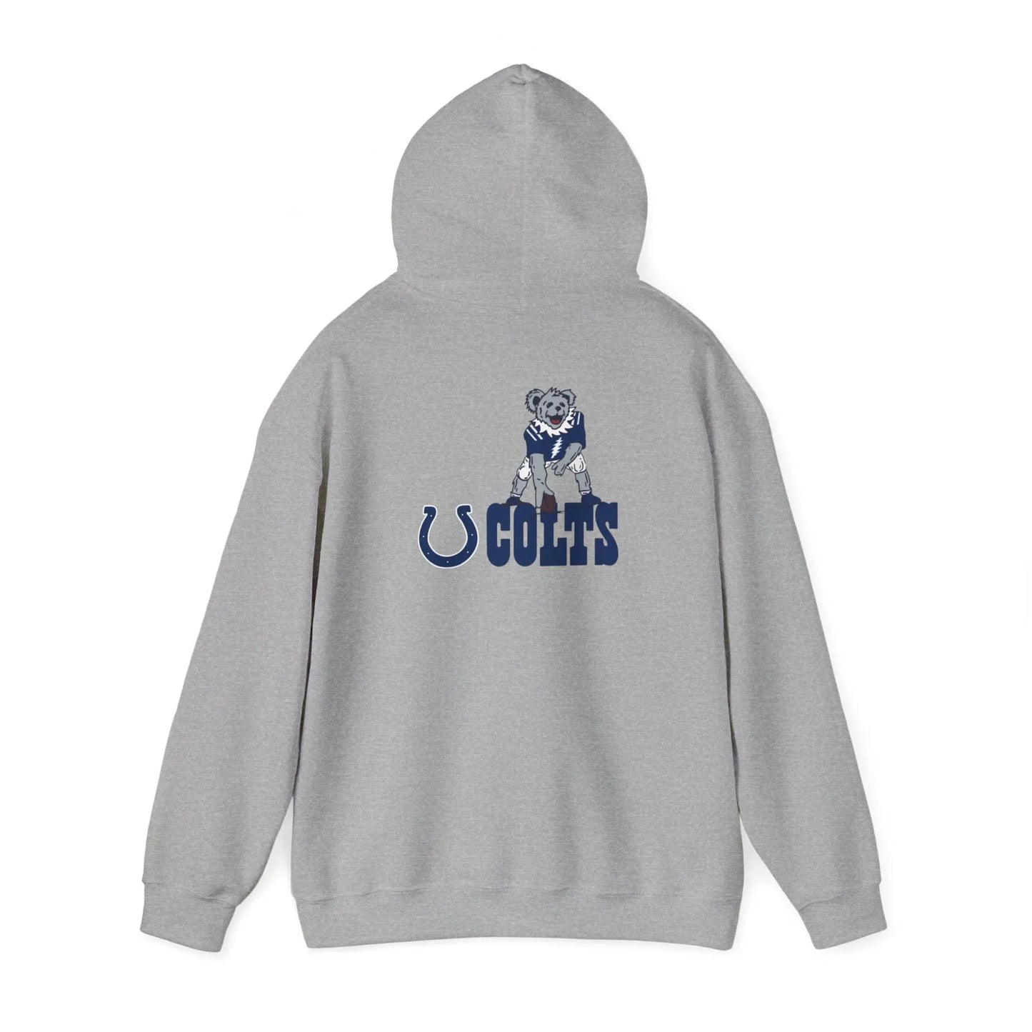 Indianapolis Colts Dancing Bear Unisex Hoodie Two-Sided The Gridiron Collection