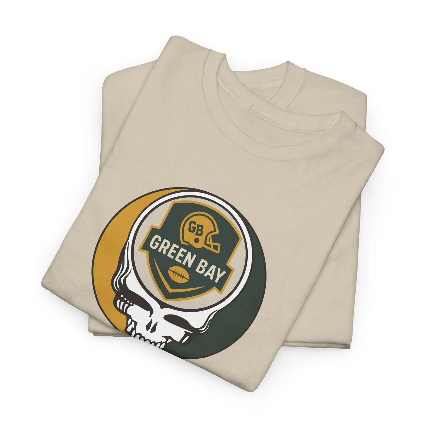 Green Bay Packers Steal Your Face T-Shirt NFL The Gridiron Collection