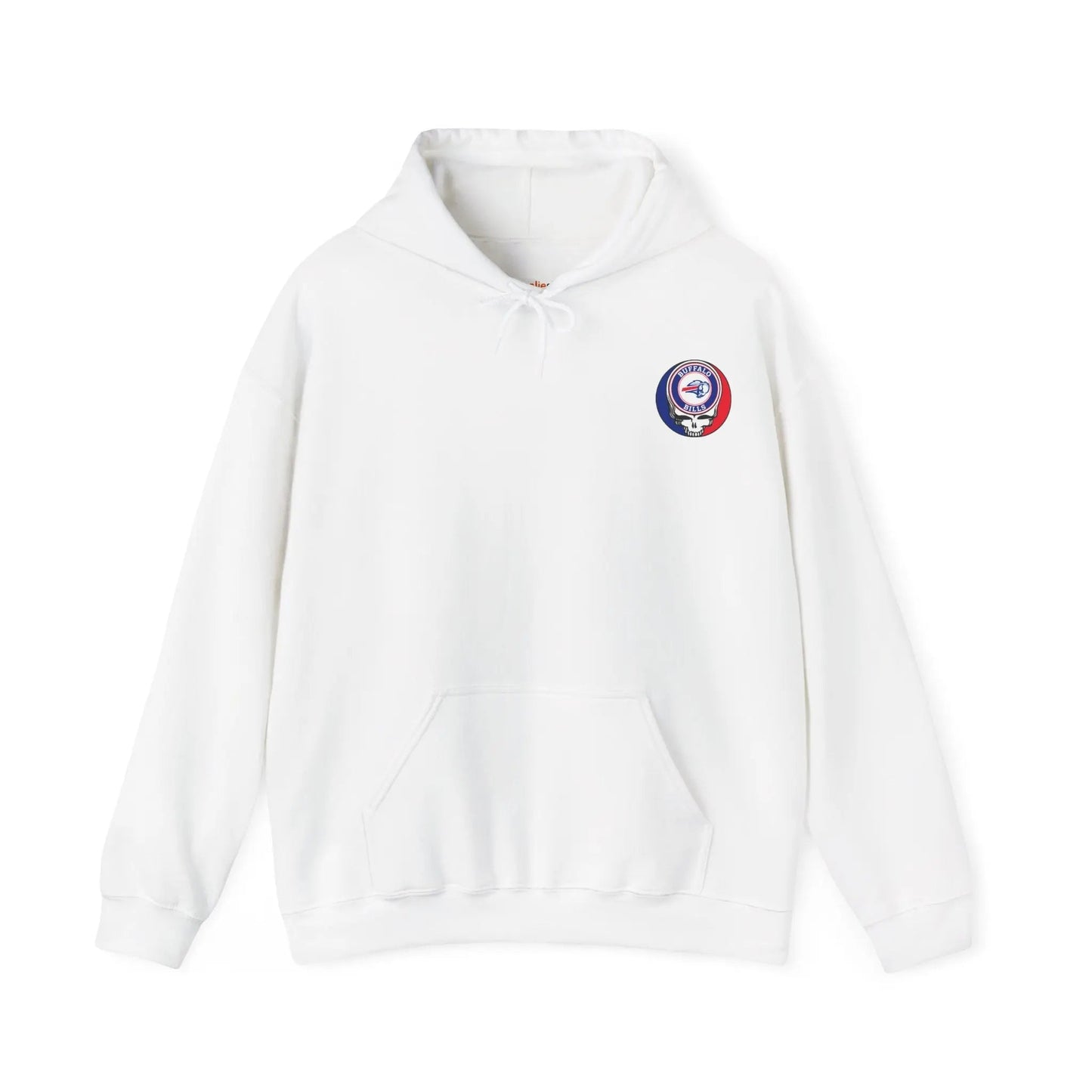 Buffalo Bills Dancing Bear Heavy Blend Two-Sided Hoodie Unisex The Gridiron Collection