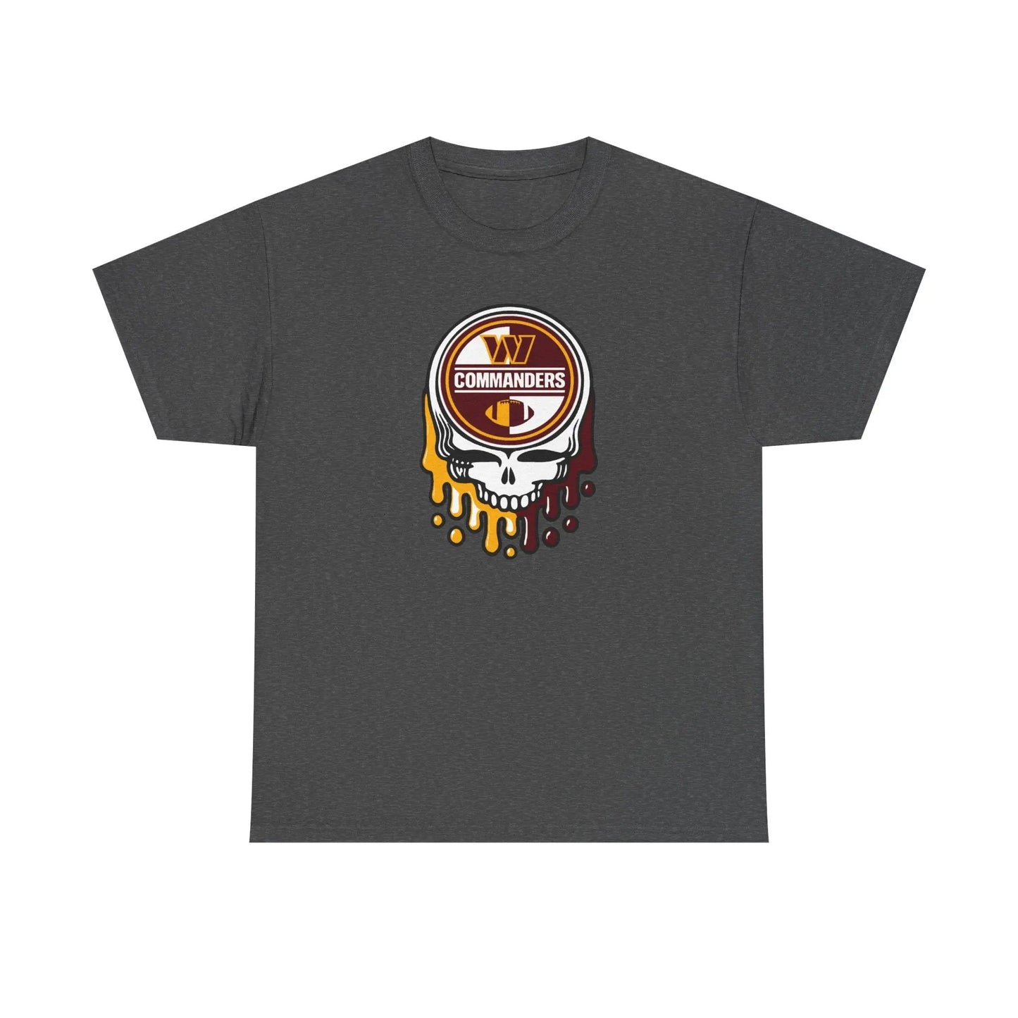 Washington Commanders Grateful Dead Steal Your Face T-Shirt The Gridiron Collection