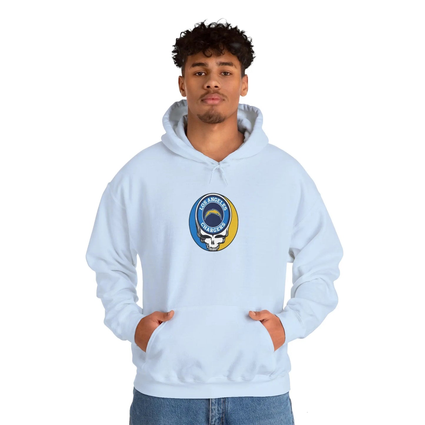 Los Angeles Chargers Grateful Dead Hoodie The Gridiron Collection
