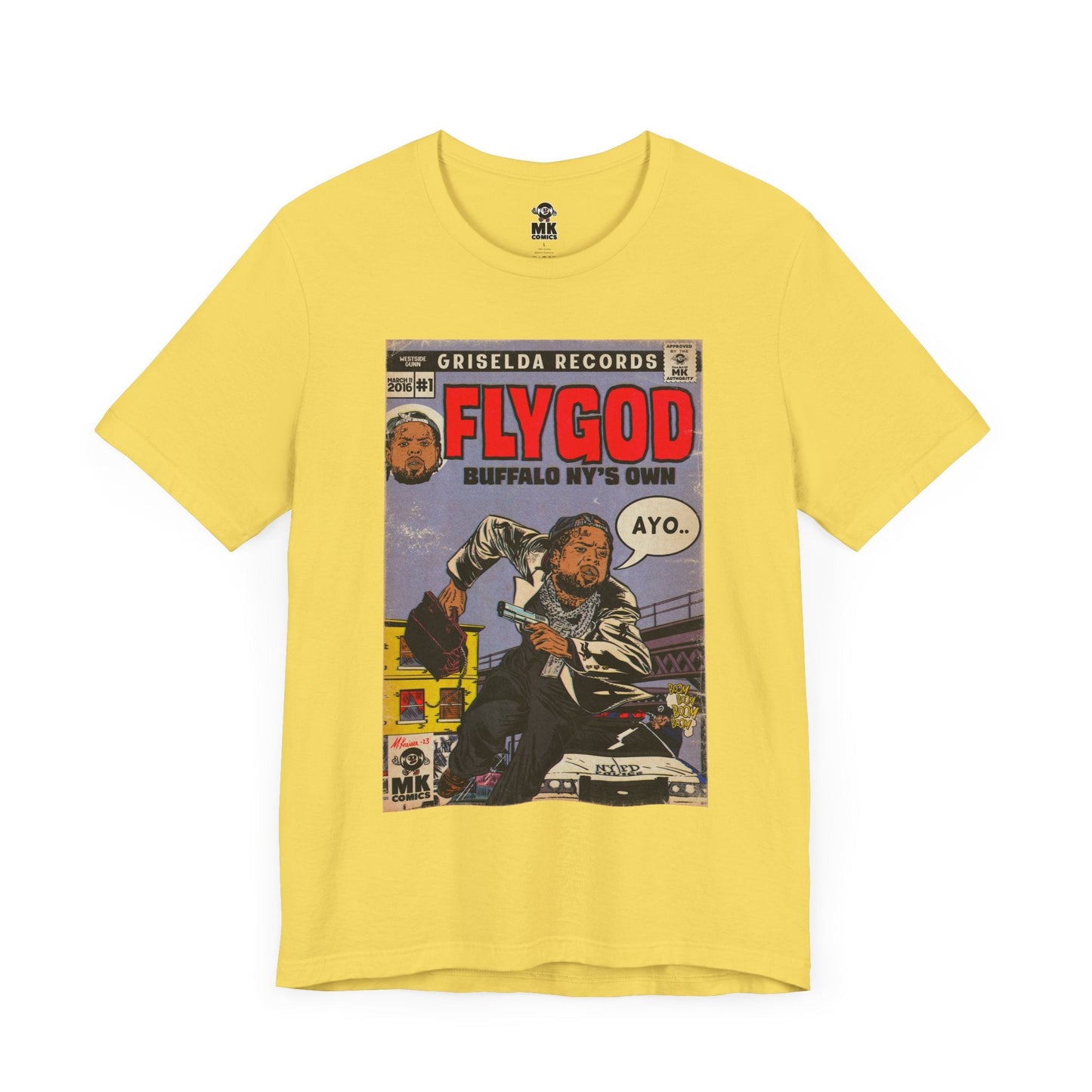 Unisex Jersey Short Sleeve Tee Soft Cotton Flygod