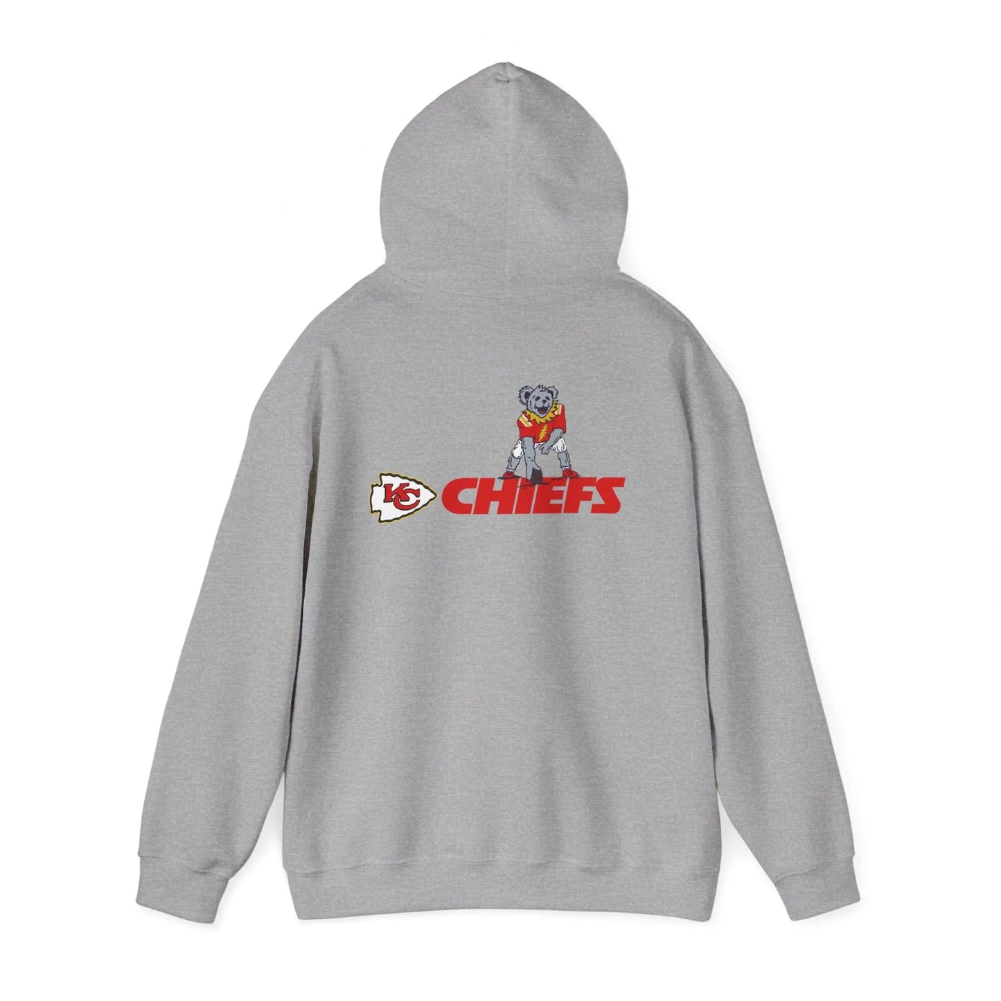 Kansas City Chiefs Dancing Bear Unisex Two-Sided Hoodie The Gridiron Collection