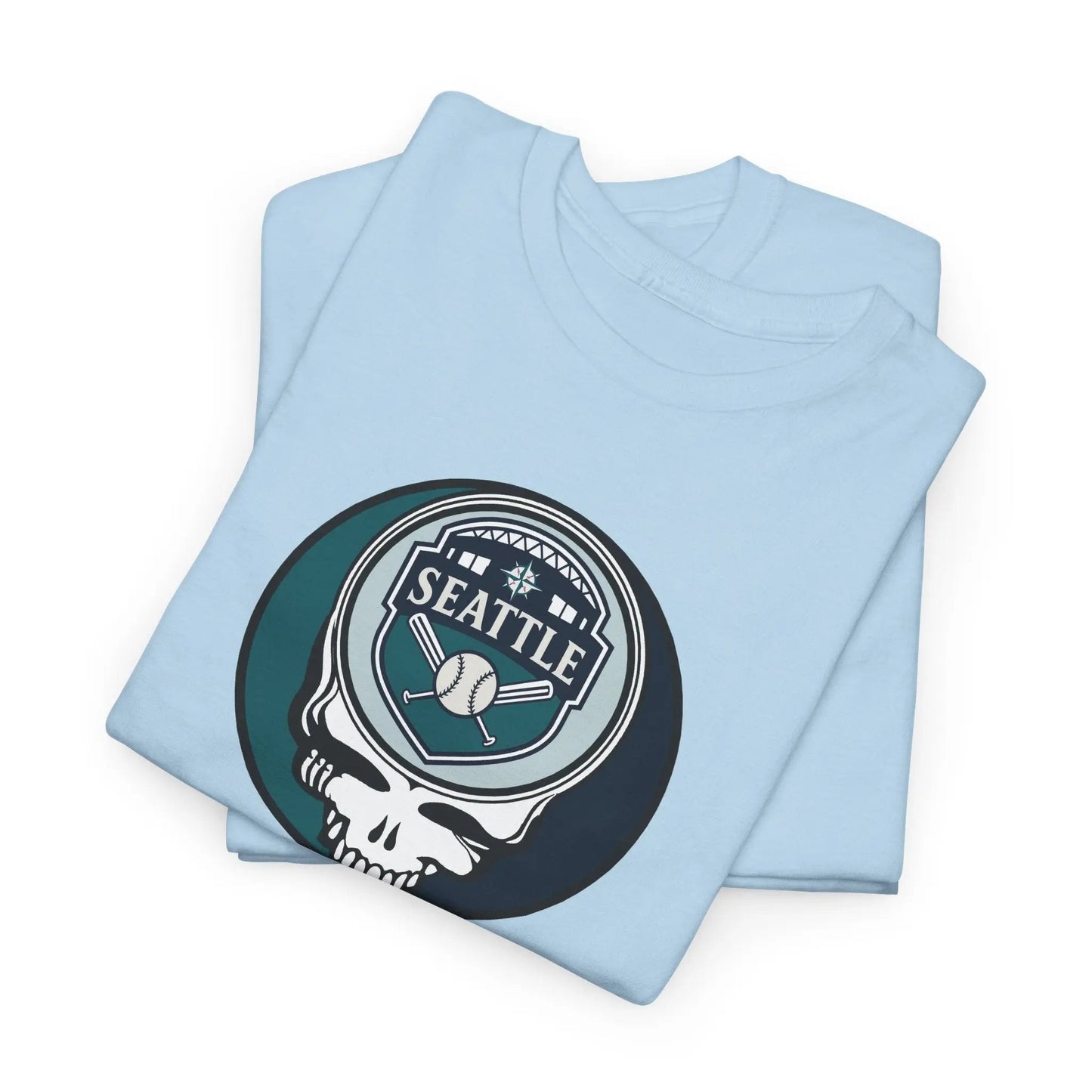Seattle Mariners Grateful Dead Steal Your Face T-Shirt The Ballpark Collection