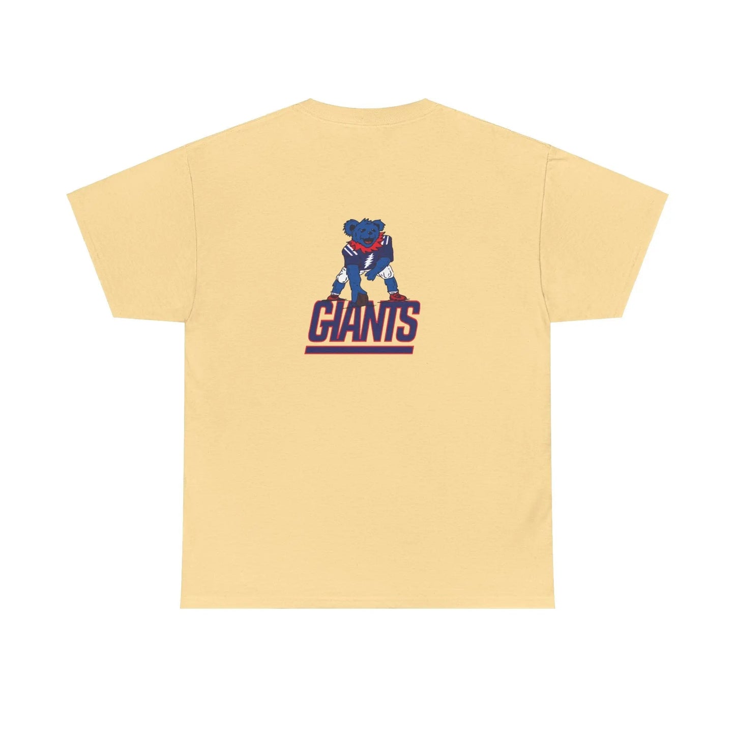 New York Giants Grateful Dead Dancing Bear Two-Sided T-Shirt The Gridiron Collection