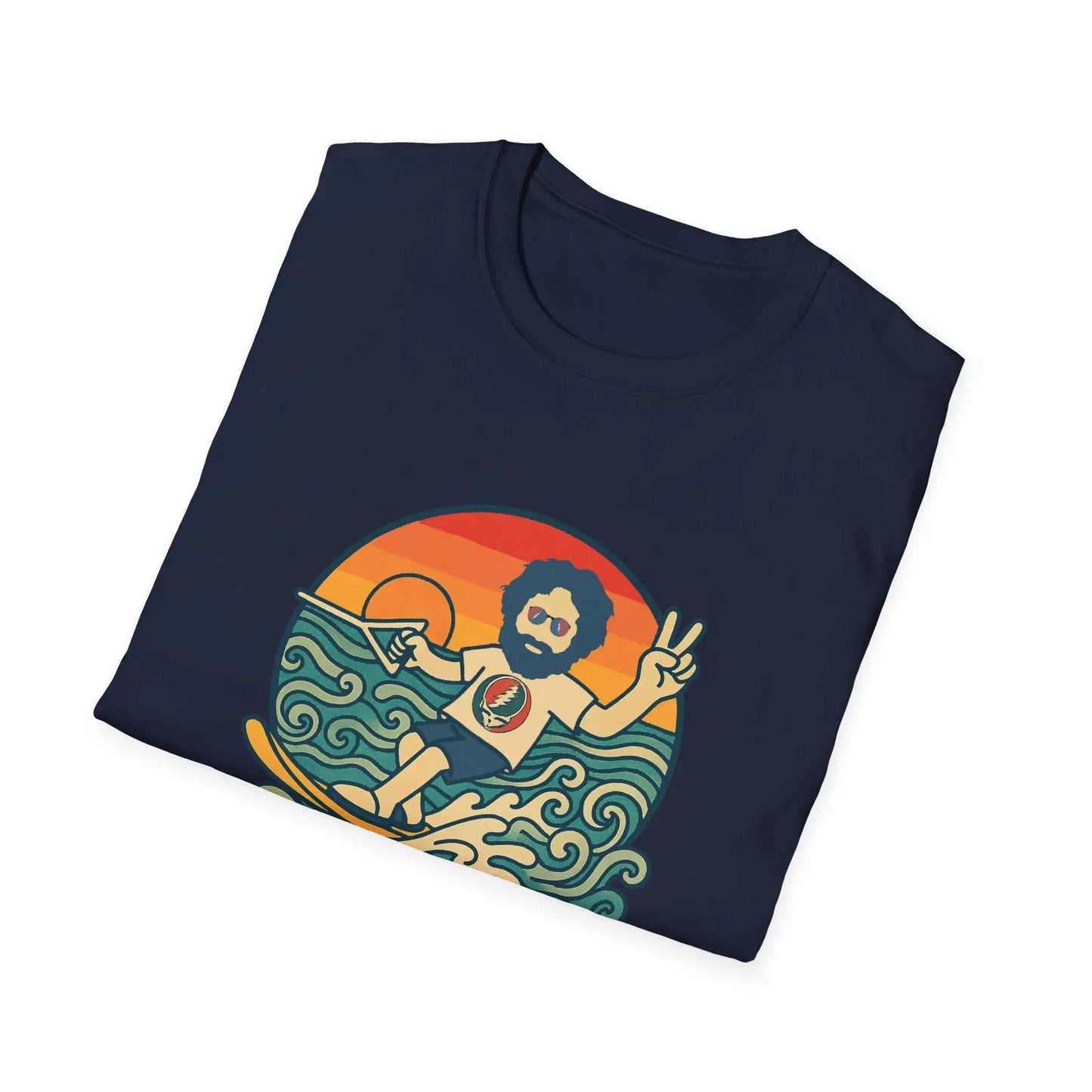 Life is Dead Jerry's Ridin' The Wake T-Shirt Grateful Dead