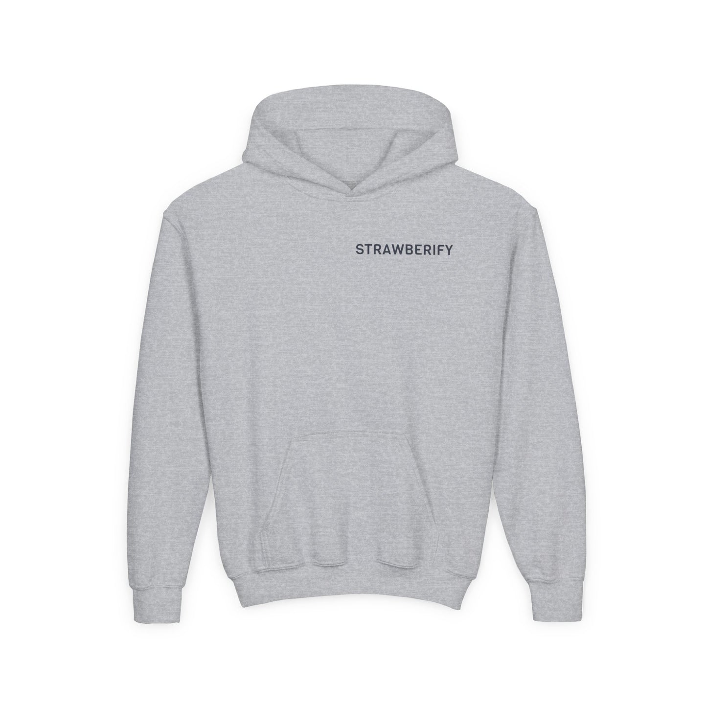Strawberify Youth Hooded Sweatshirt – Cozy & Trendy