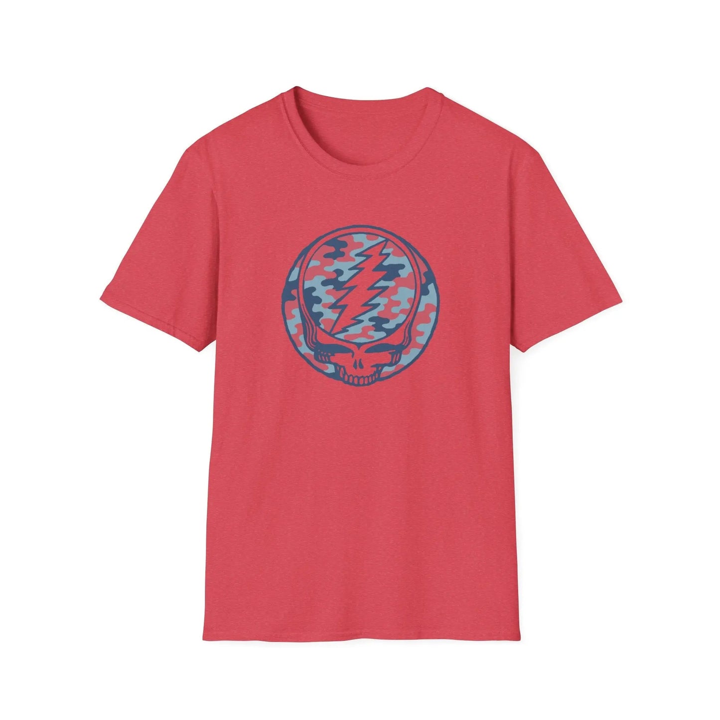 Camo Stealie Color Match Grateful Dead Vineyard Collection T-Shirt