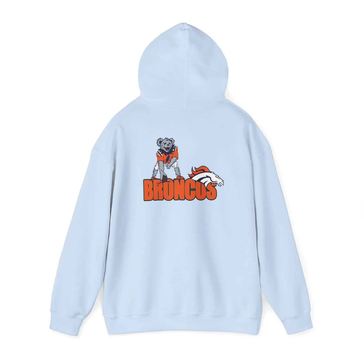 Denver Broncos Dancing Bear Unisex Two-Sided Hoodie The Gridiron Collection