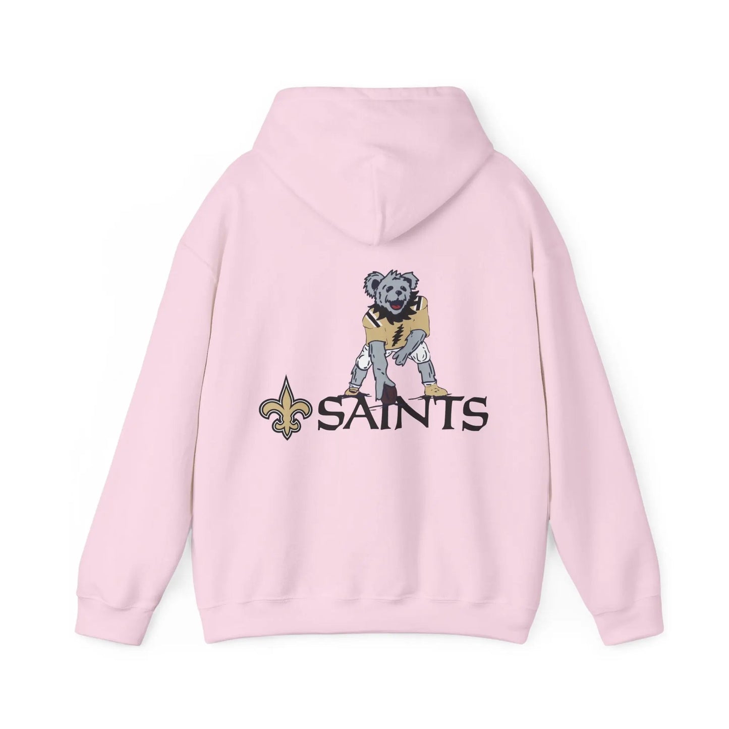 New Orleans Saints Dancing Bear Unisex Hoodie Two-Sided The Gridiron Collection