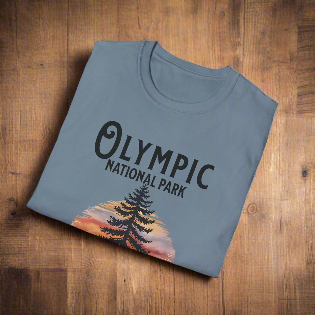 Protect Our Parks Olympic National Park Unisex Fit Soft T-Shirt