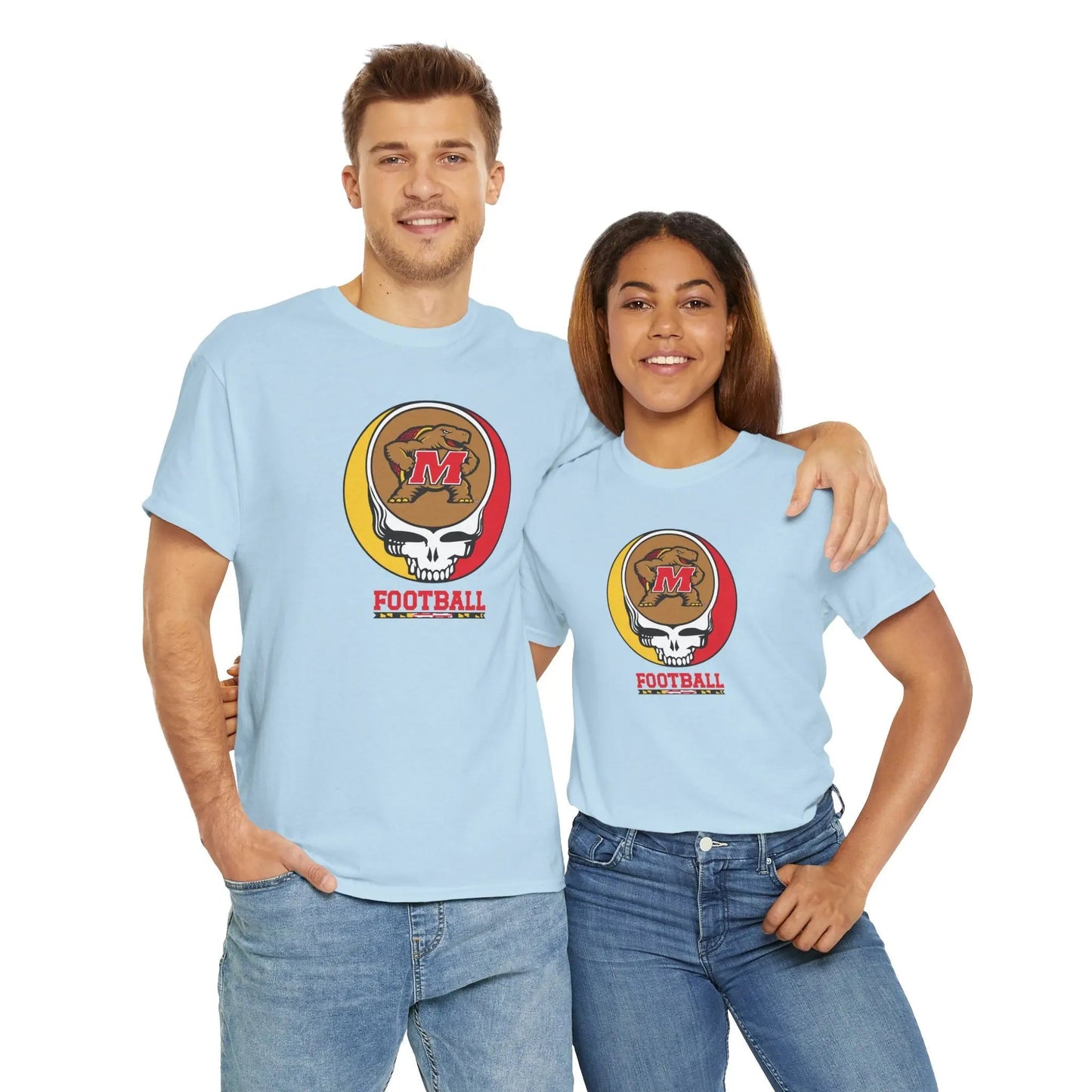 Maryland Terrapins Football Grateful Dead T-Shirt The Gridiron Collection