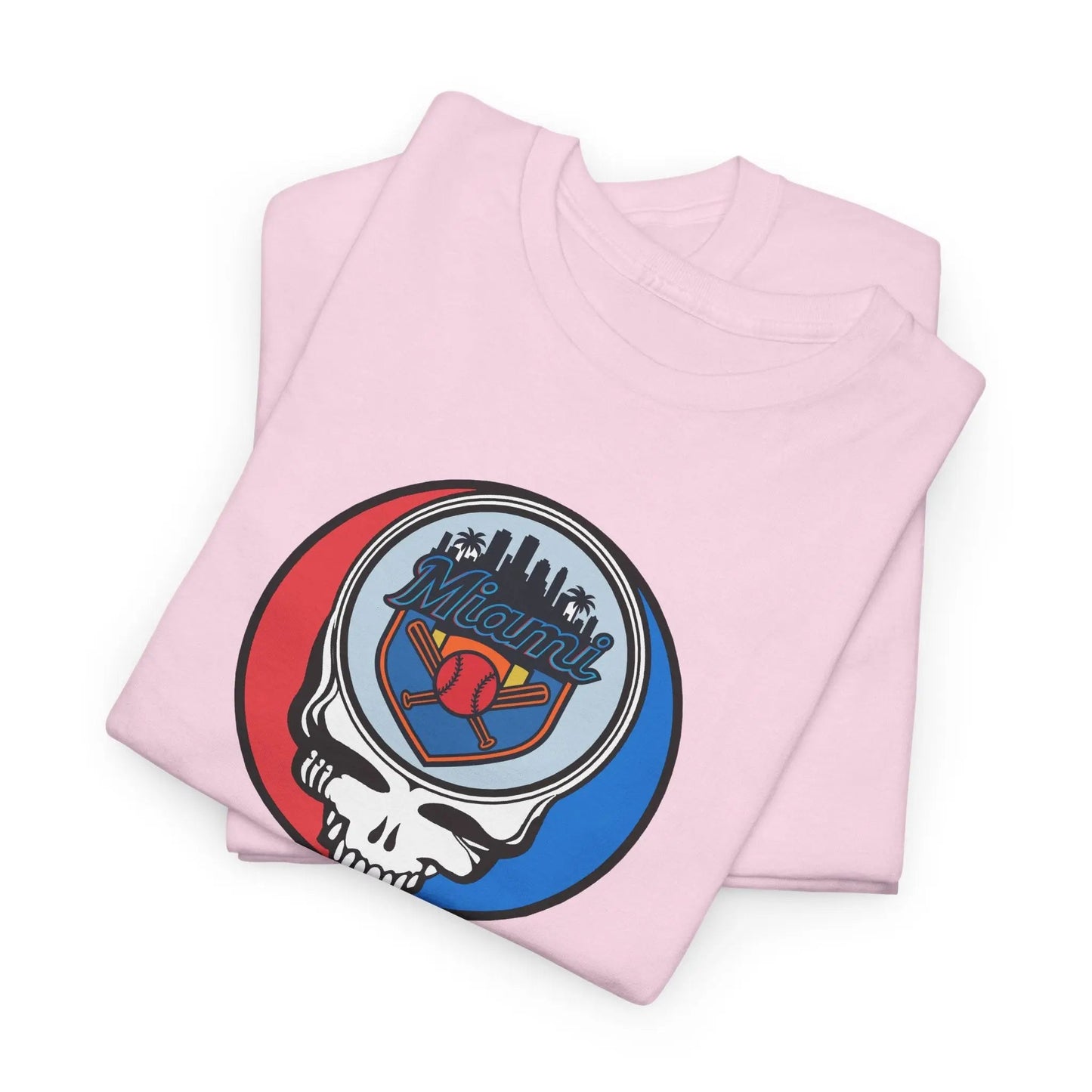 Miami Marlins Steal Your Face Classic Stealie T Shirt MLB