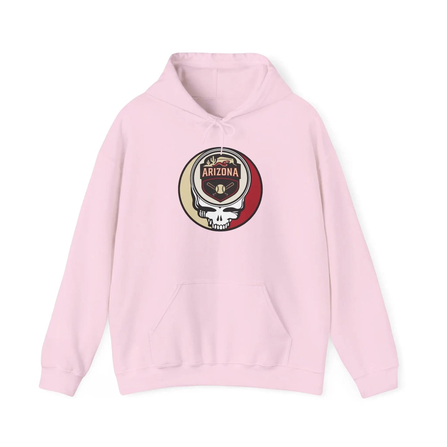 Grateful Dead Unisex Heavy Blend Hooded Sweatshirt Arizona Baseball Edition The Ballpark Collection