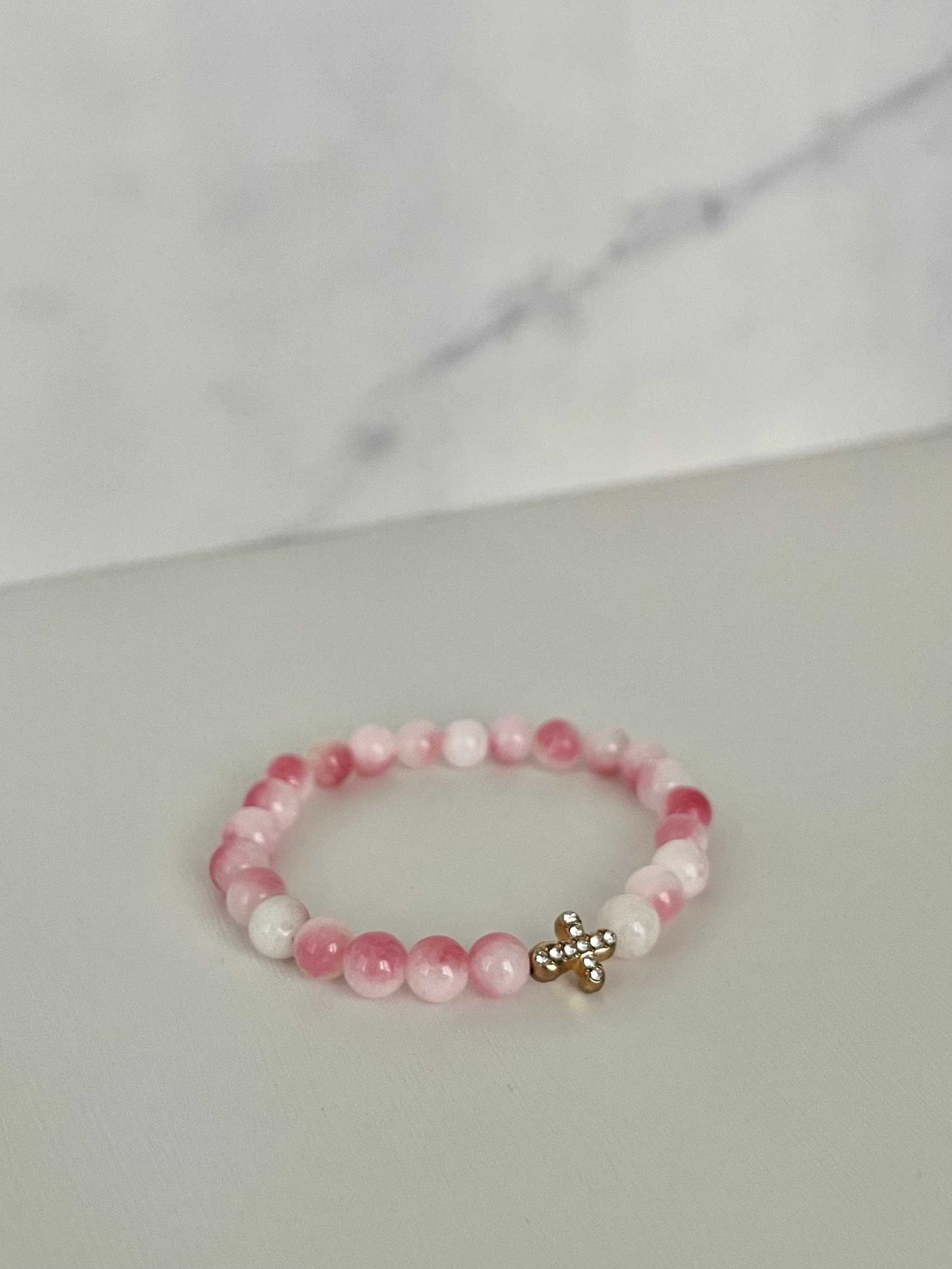 Faith-Inspired Cross Bead Bracelet Collection Jewelry