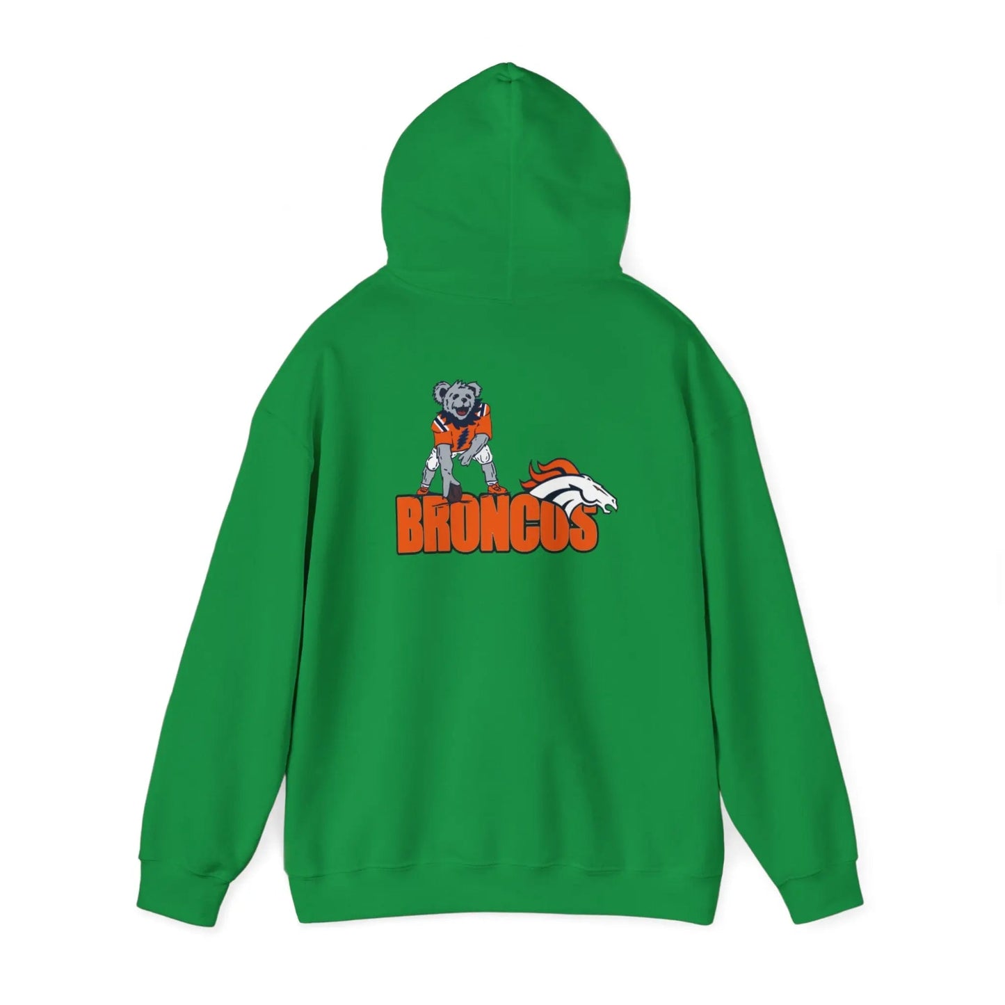 Denver Broncos Dancing Bear Unisex Two-Sided Hoodie The Gridiron Collection