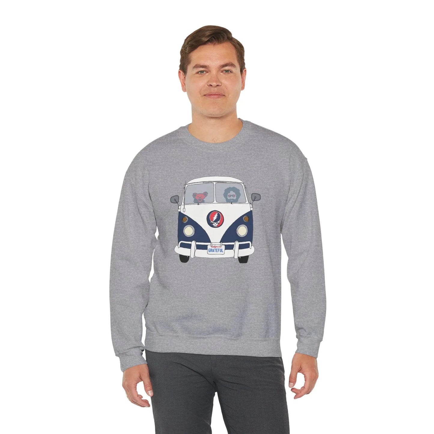 Takin' The Bus Life is dead Crewneck Sweatshirt Unisex Jerry's