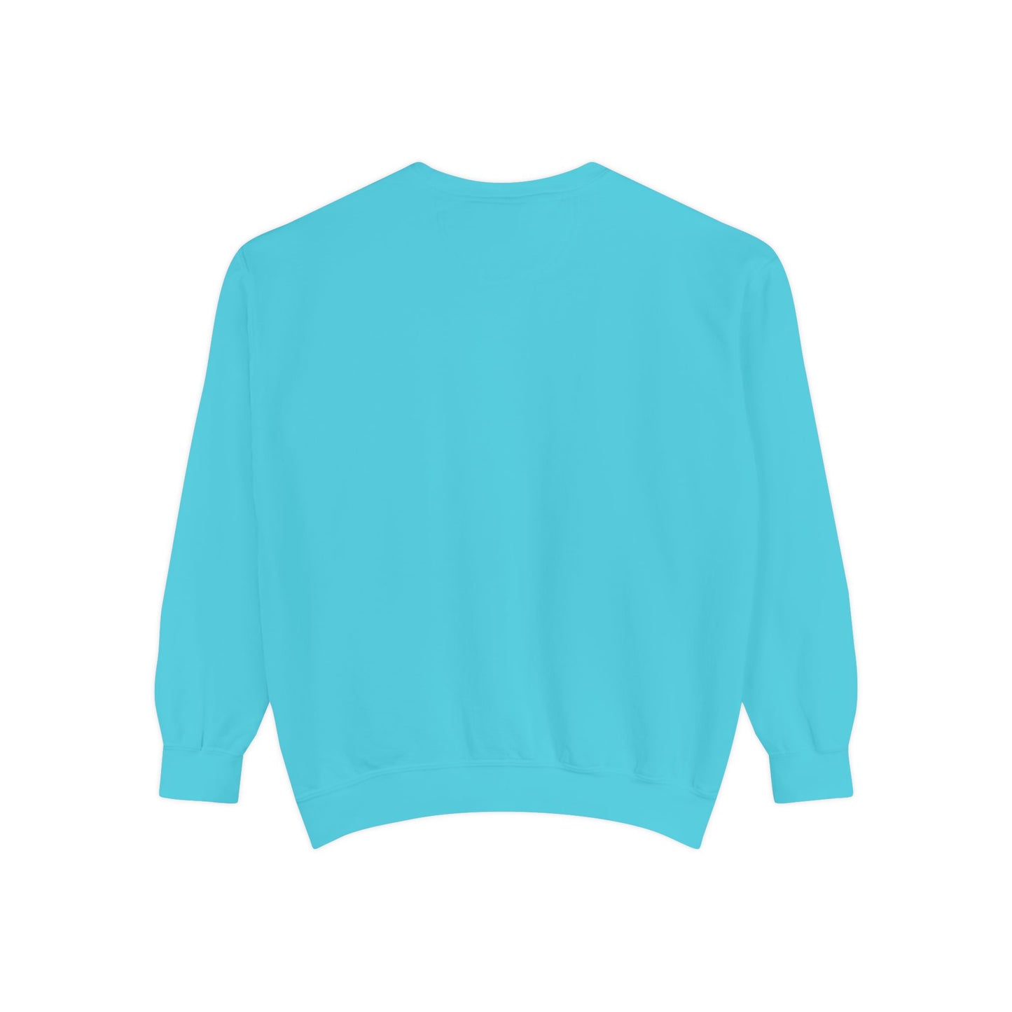 Unisex Garment-Dyed Sweatshirt - Chill Vibes with STRAWBERIFY Text