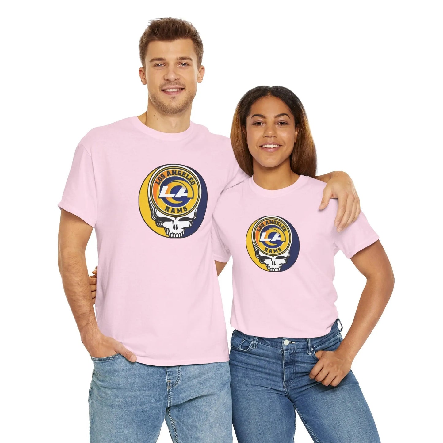 Los Angeles Rams Steal Your Face T-Shirt Grateful Dead The Gridiron Collection