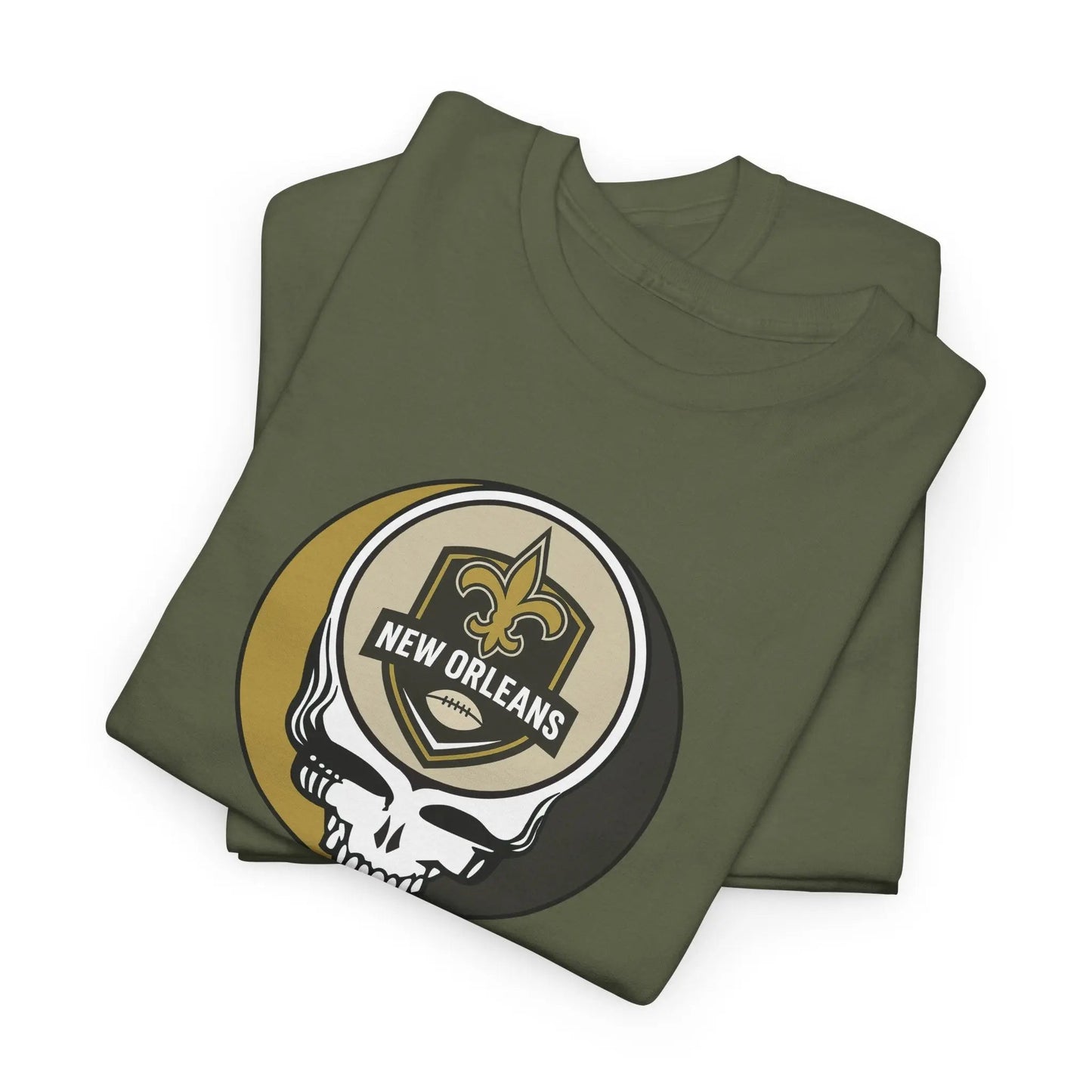 New Orleans Saints Steal Your Face T-Shirt Football Edition Grateful Dead NFL