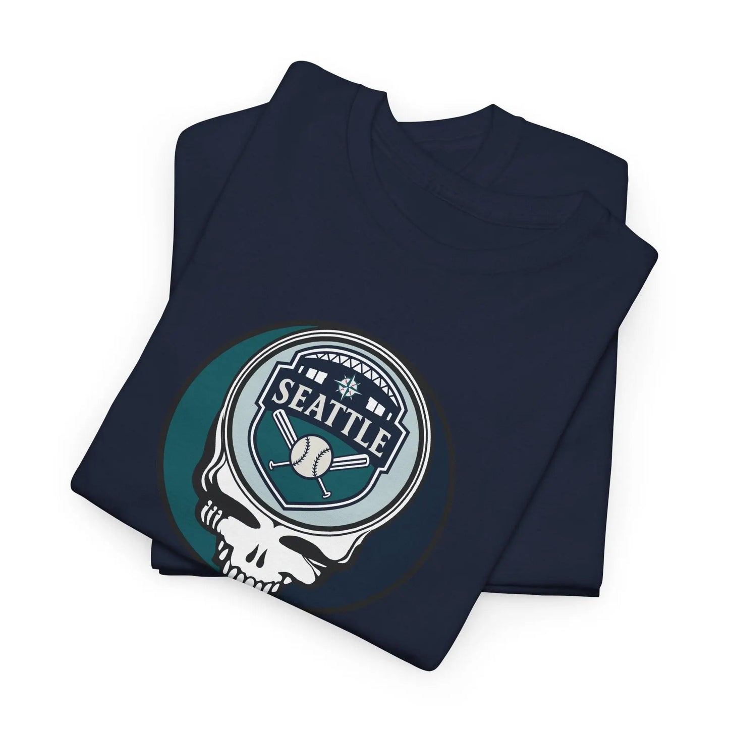Seattle Mariners Grateful Dead Steal Your Face T-Shirt The Ballpark Collection