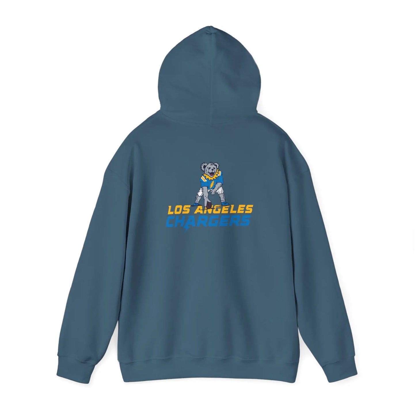 Los Angeles Chargers Dancing Bear Unisex Hoodie Two-Sided The Gridiron Collection