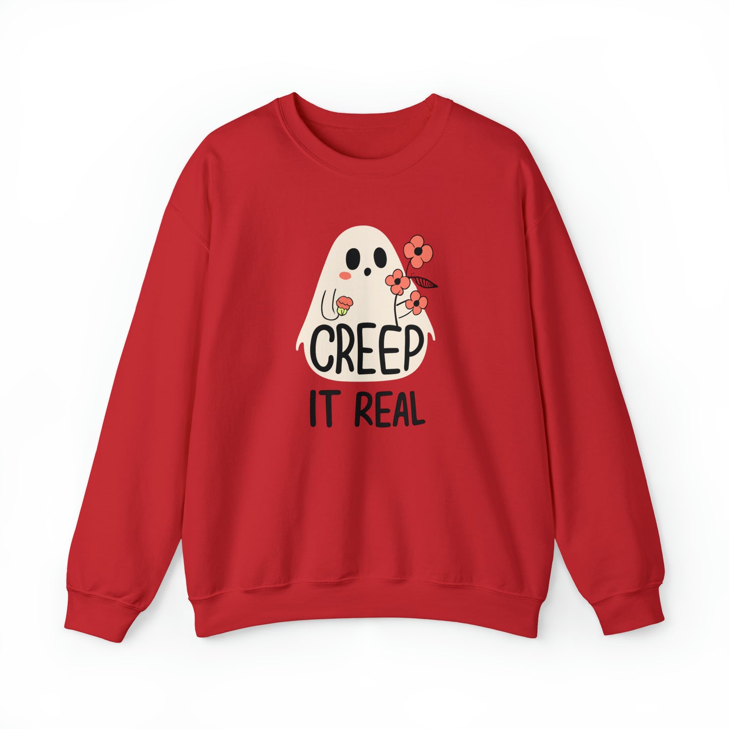 Creep It Real Spooky Sweatshirt, Spooky Season Halloween Sweatshirt, Halloween Costume, Spooky Sweatshirt, Halloween Gifts