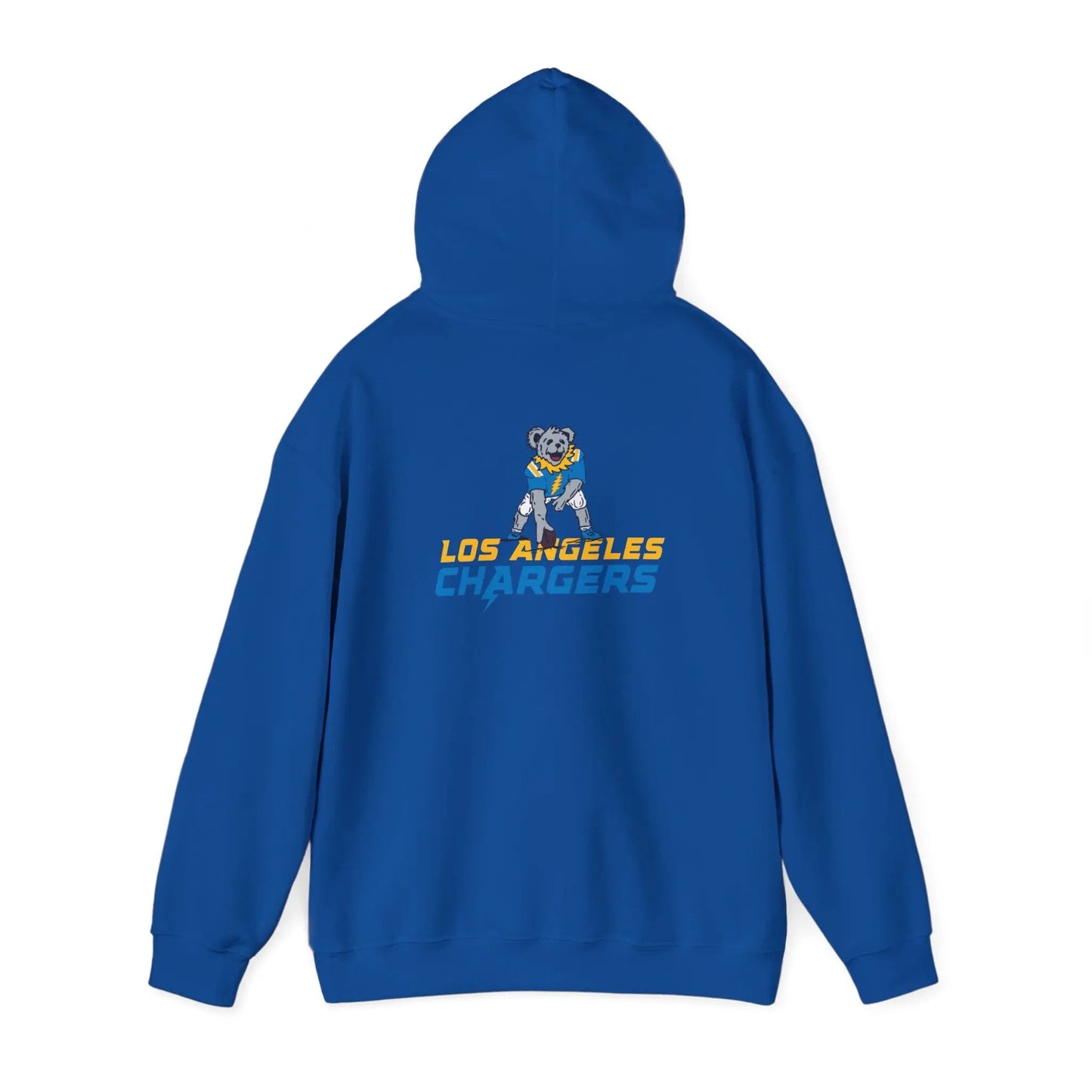 Los Angeles Chargers Dancing Bear Unisex Hoodie Two-Sided The Gridiron Collection