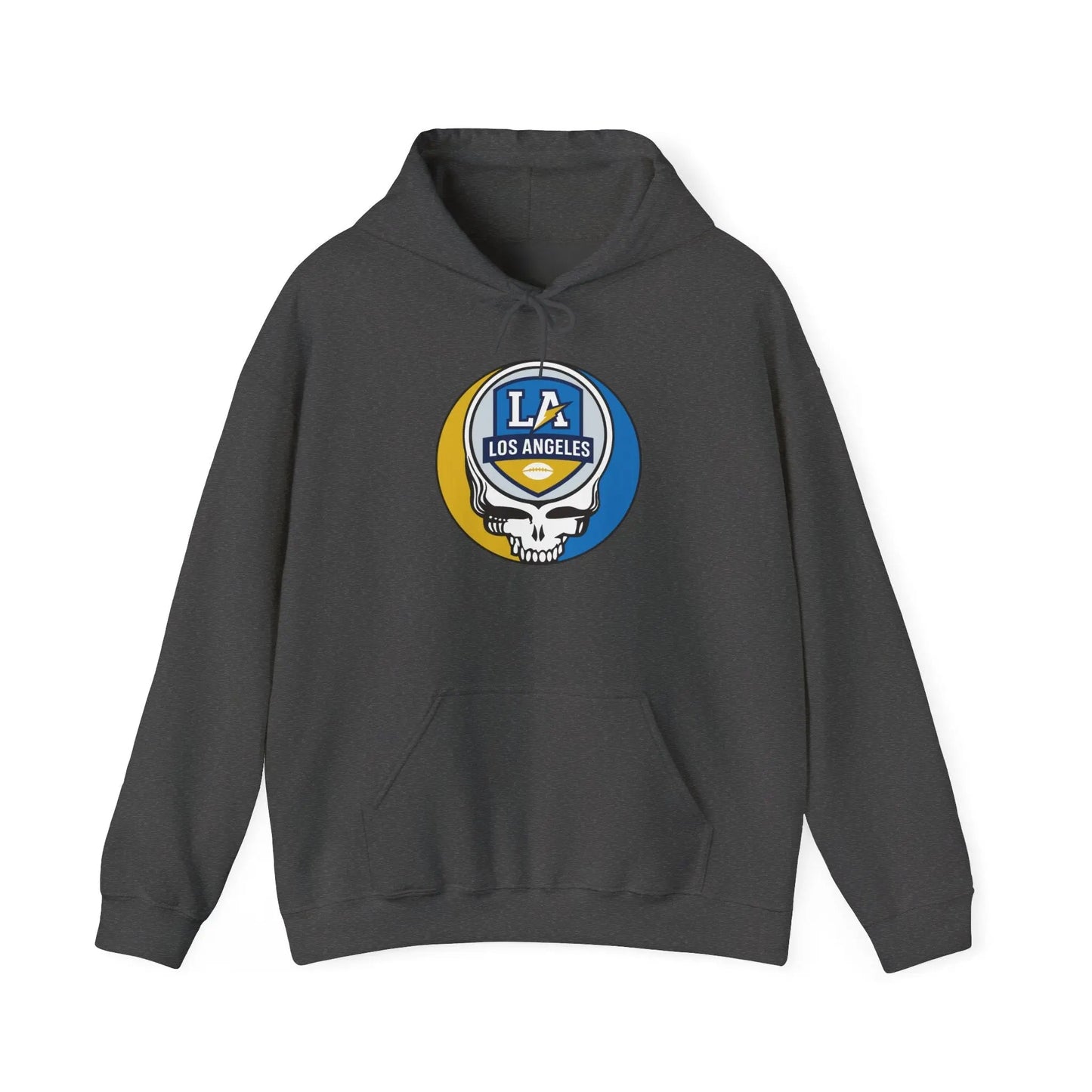 Los Angeles Chargers Stealie Grateful Dead Hooded Sweatshirt NFL The Gridiron Collection