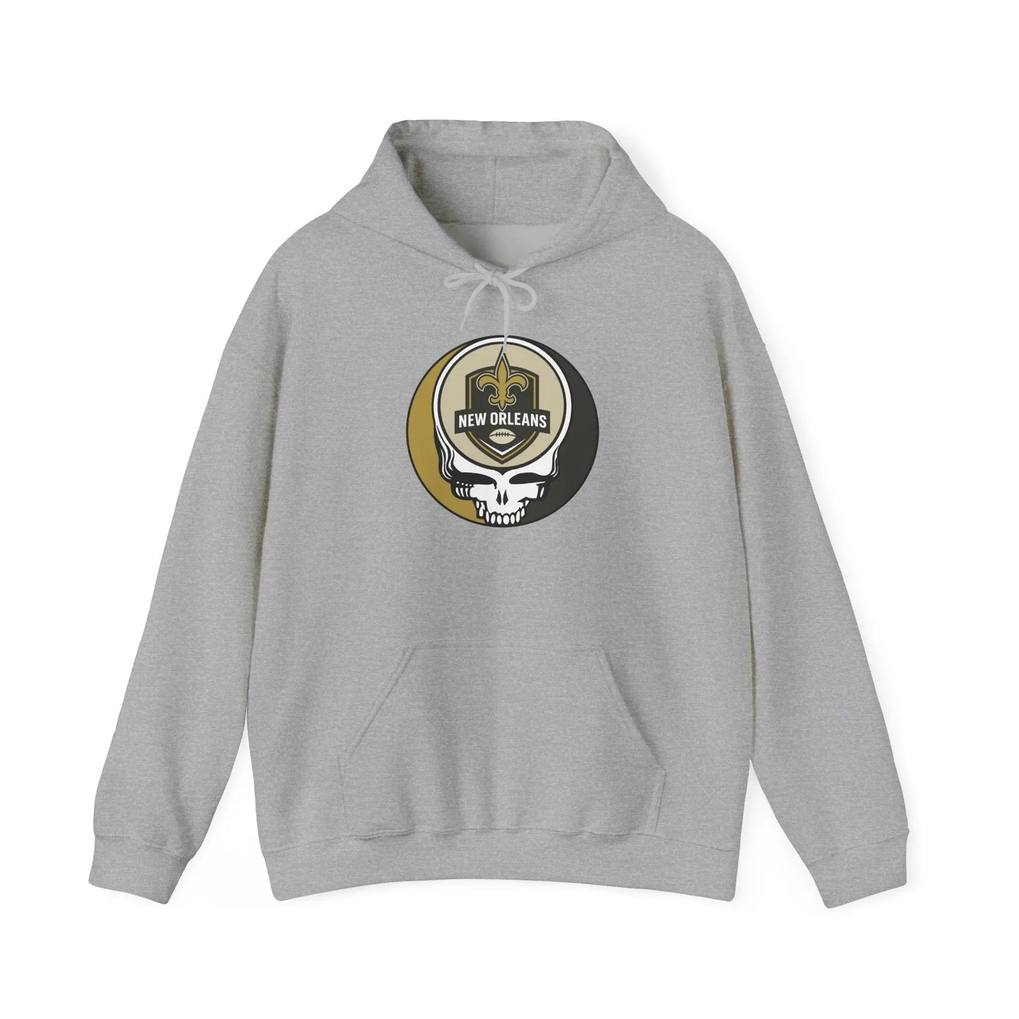 New Orleans Saints Stealie Grateful Dead Hooded Sweatshirt NFL The Gridiron Collection