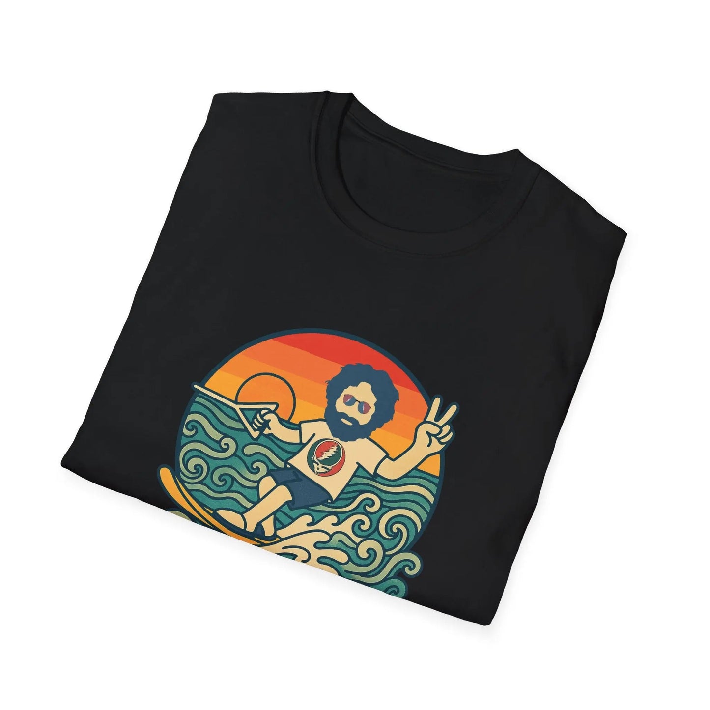 Life is Dead Jerry's Ridin' The Wake T-Shirt Grateful Dead
